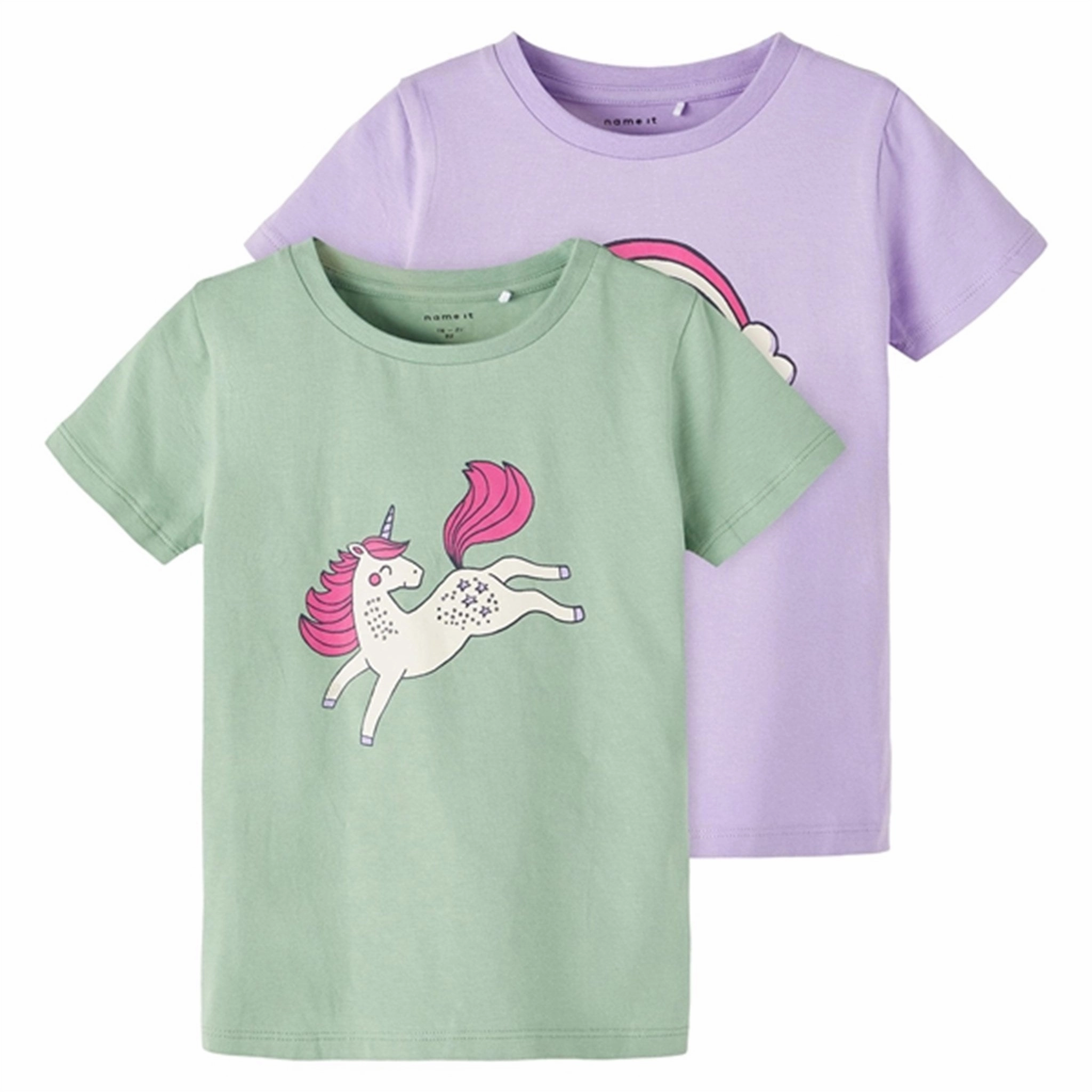 Name it Basil Dano T-Shirt 2-pack LayeredSleeveConstruction