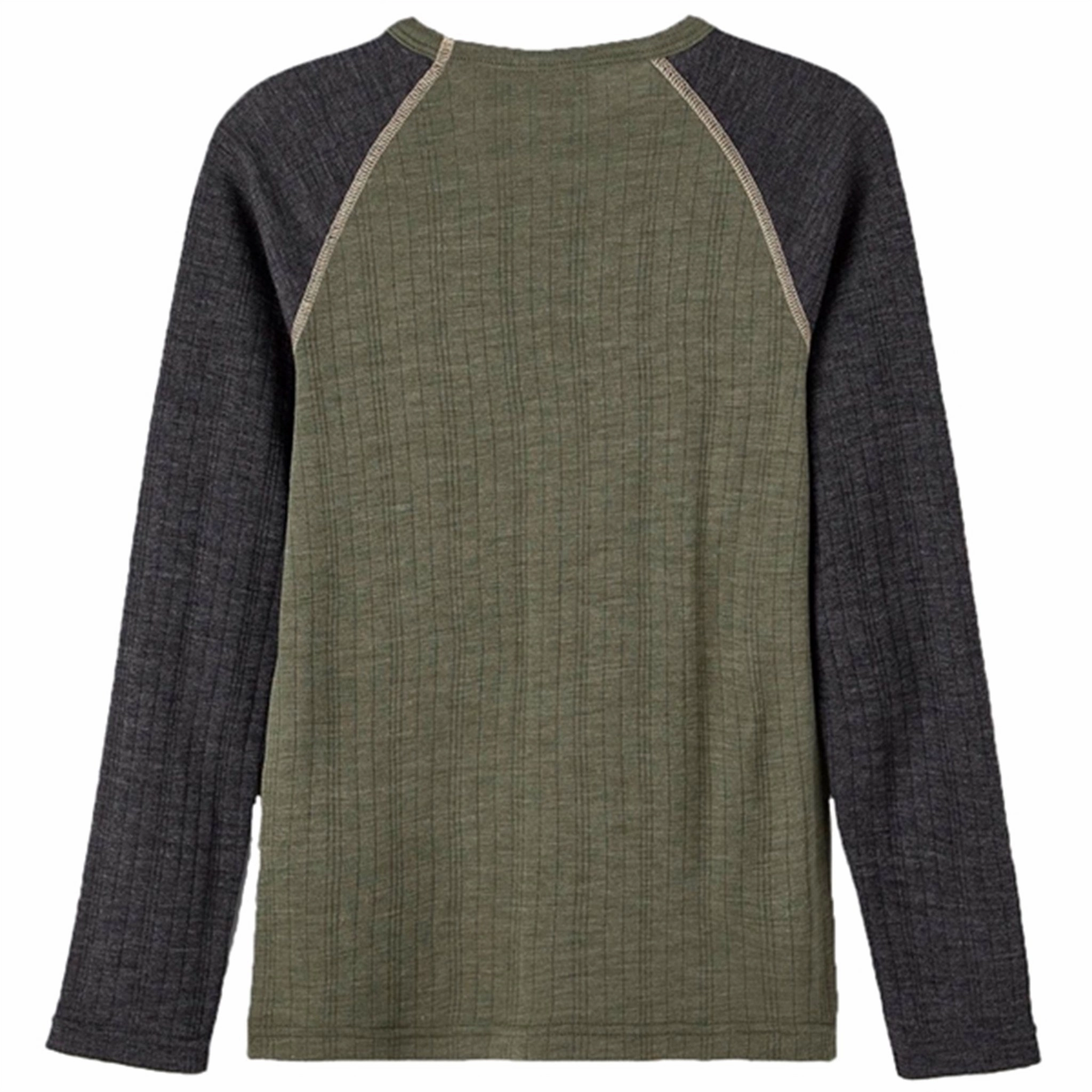 Winter Essentials Name it Beetle Wang Wool Needle Blouse Solid