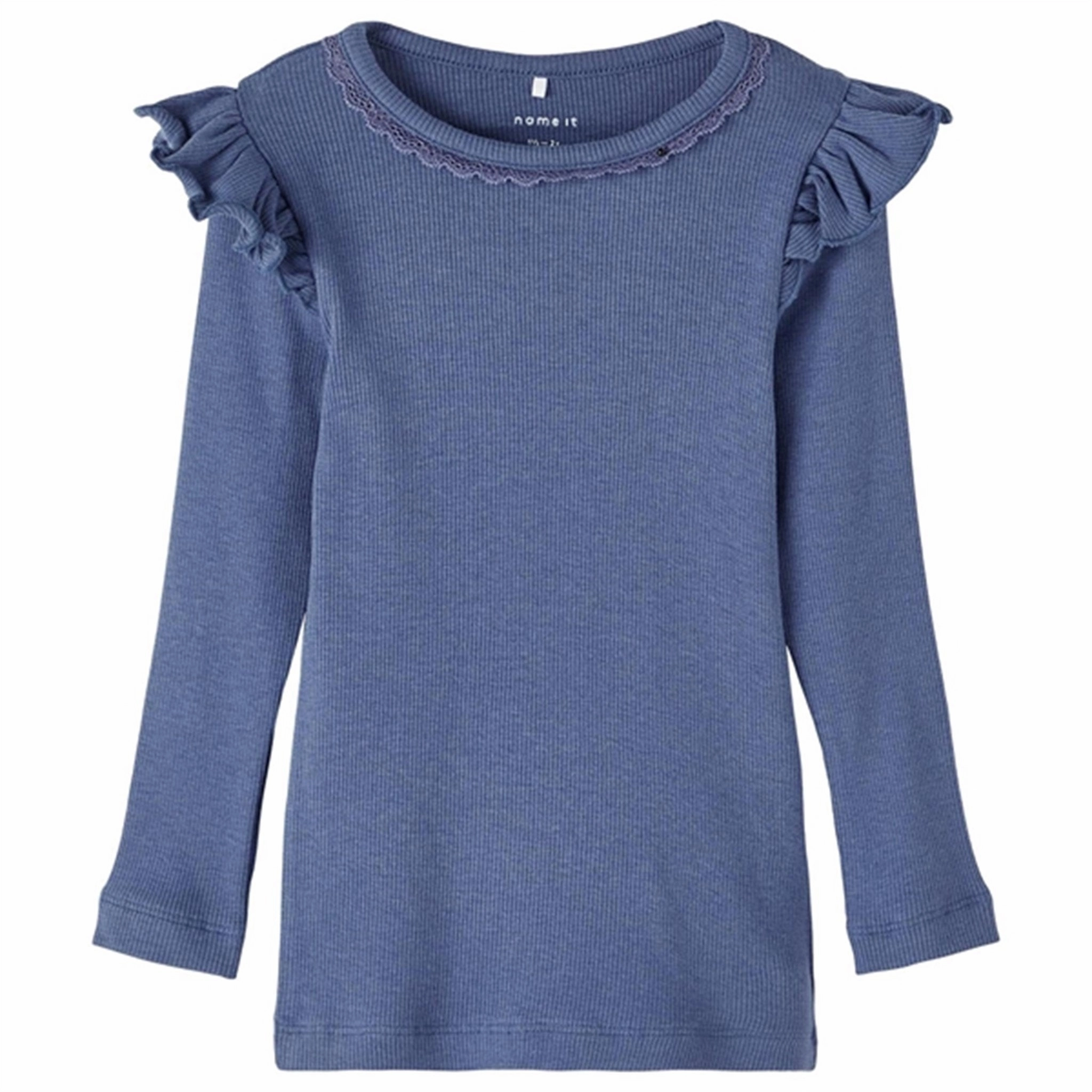 Name it Bijou Blue Tinnie Blouse Night Out Anti Pilling Finish