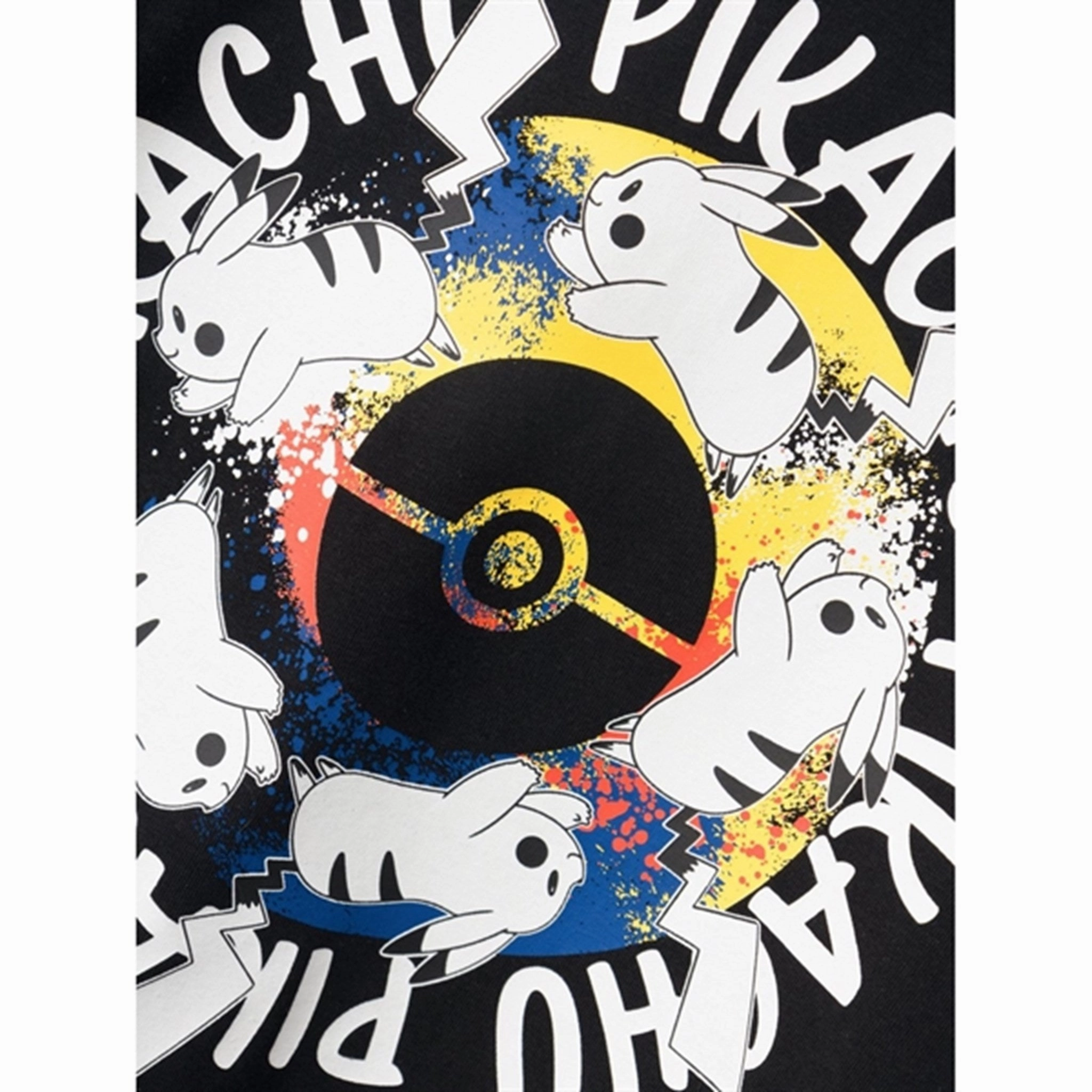 Stylish Essential Eco Friendly Production Name it Black Adan Pokemon T-Shirt