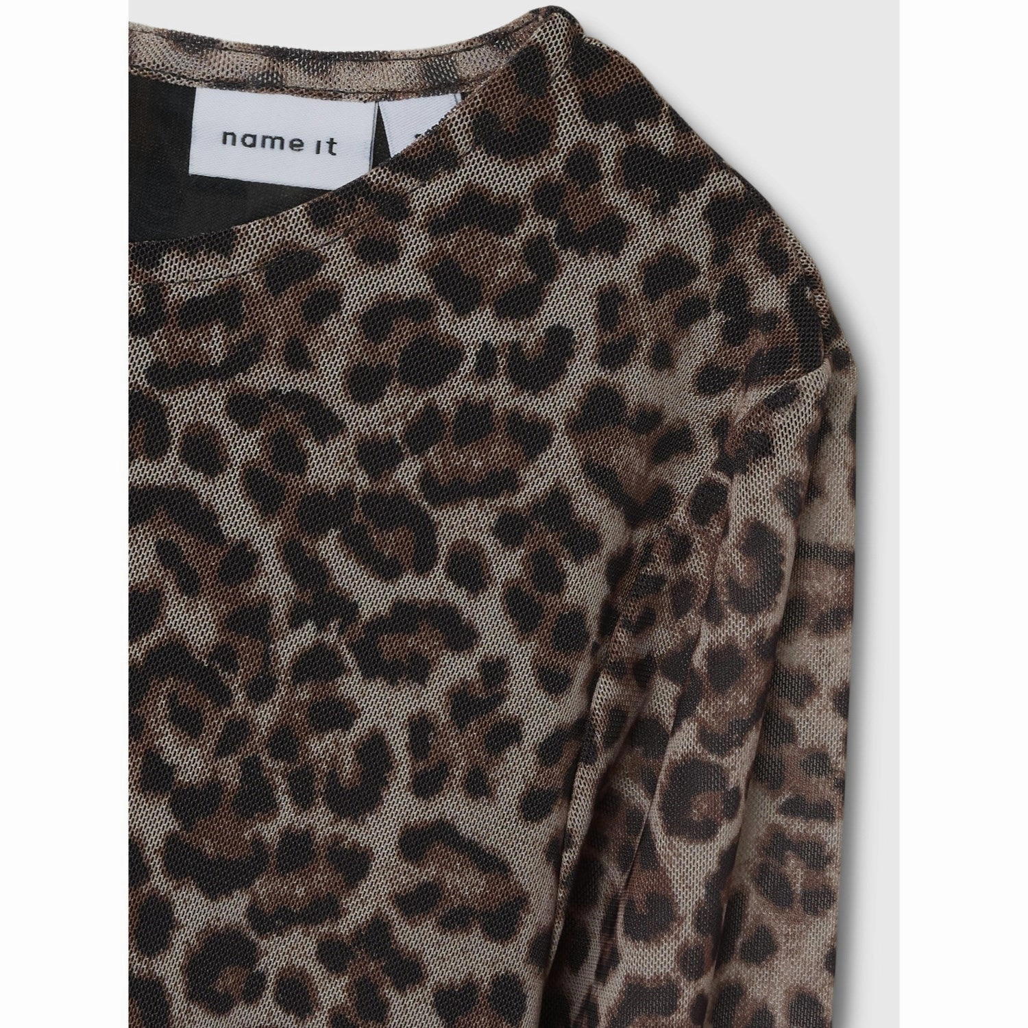 flowy style Outfit Boost Name It Black Animal Silje Dress