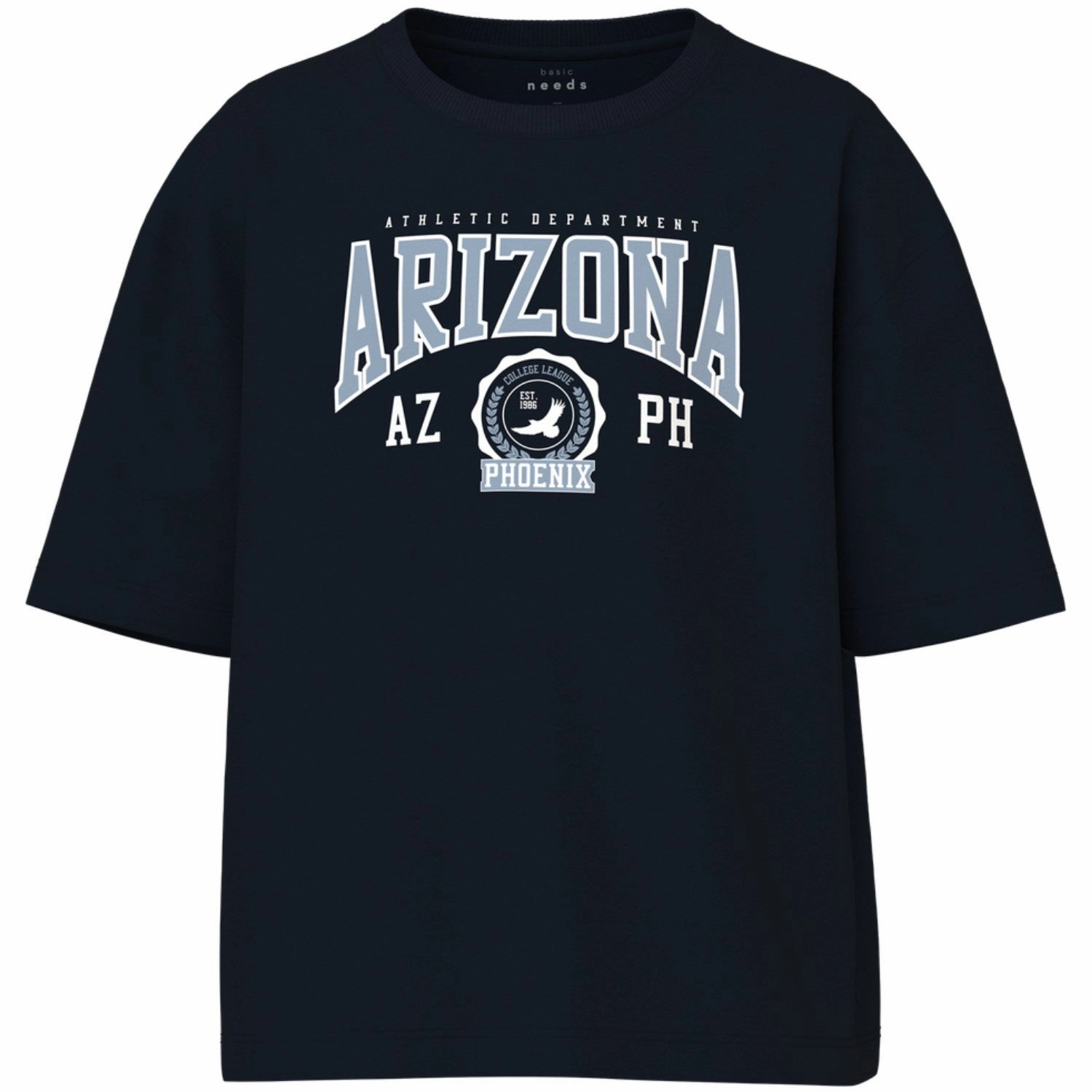 Name It Black Arizona Valix T-Shirt Temperature Regulating Fabric Active Trend Look