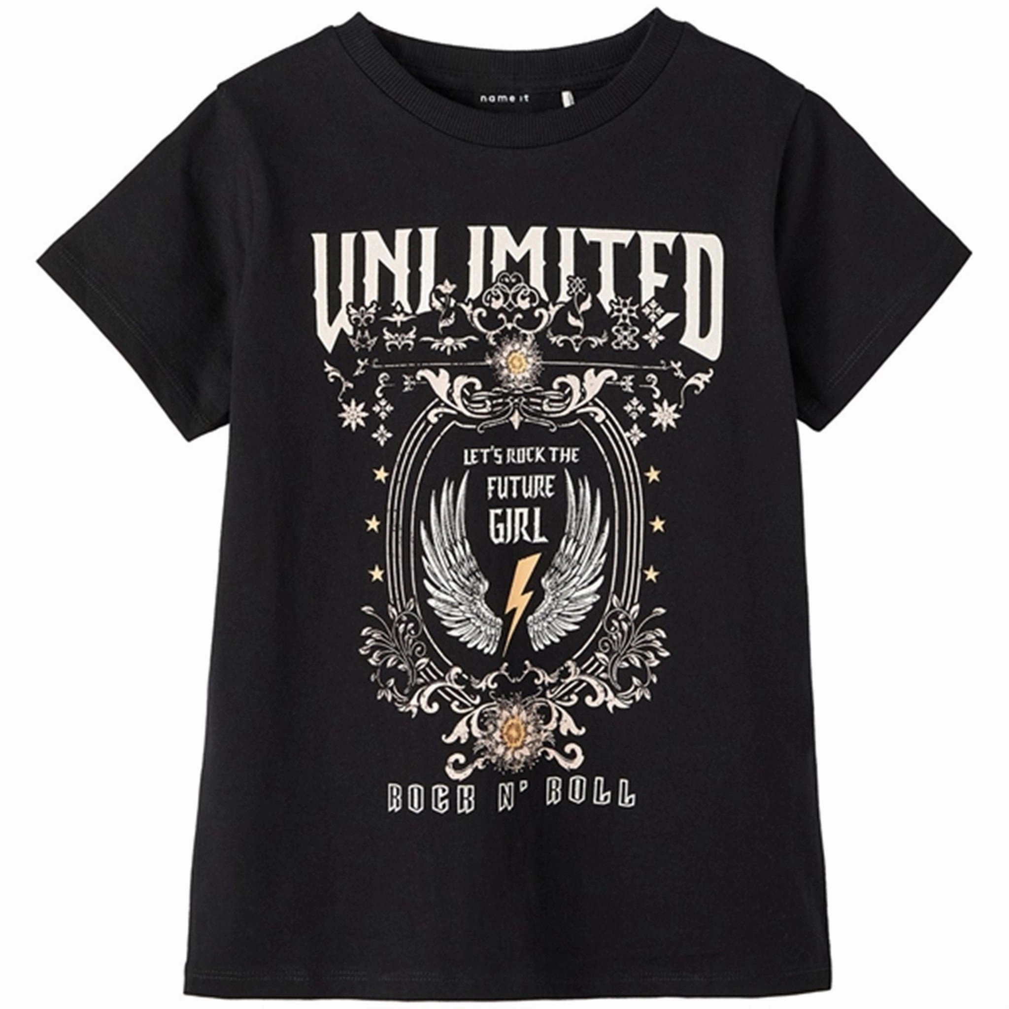 Long Sleeve Minimalist Apparel Name it Black Balis T-Shirt