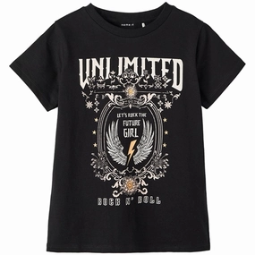 Name it Black Balis T-Shirt sports performance Essential Piece