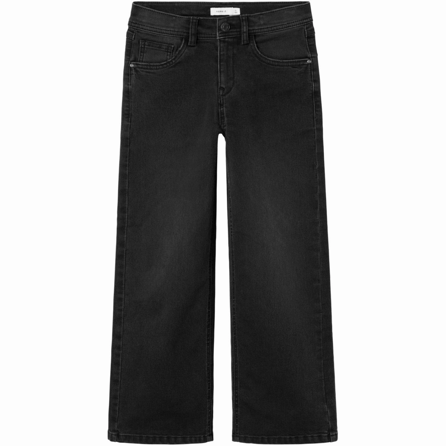 Abrasion Resistant Fabric Classic Look Name It Black Denim Rose Wide Jeans