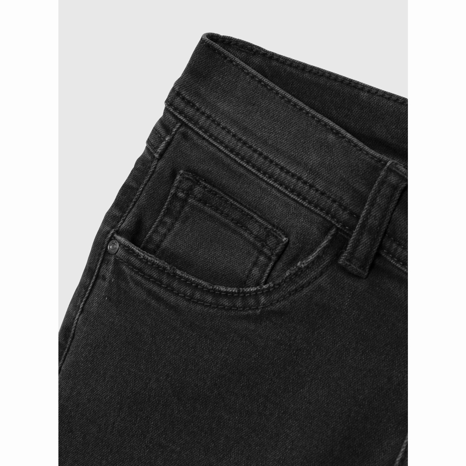 Name It Black Denim Rose Wide Jeans Night Out Daily Wear Festival Outfit Minimalist Style