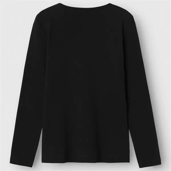 Name it Black Fionea Slim Blouse Pullover Design Comfort First Fit