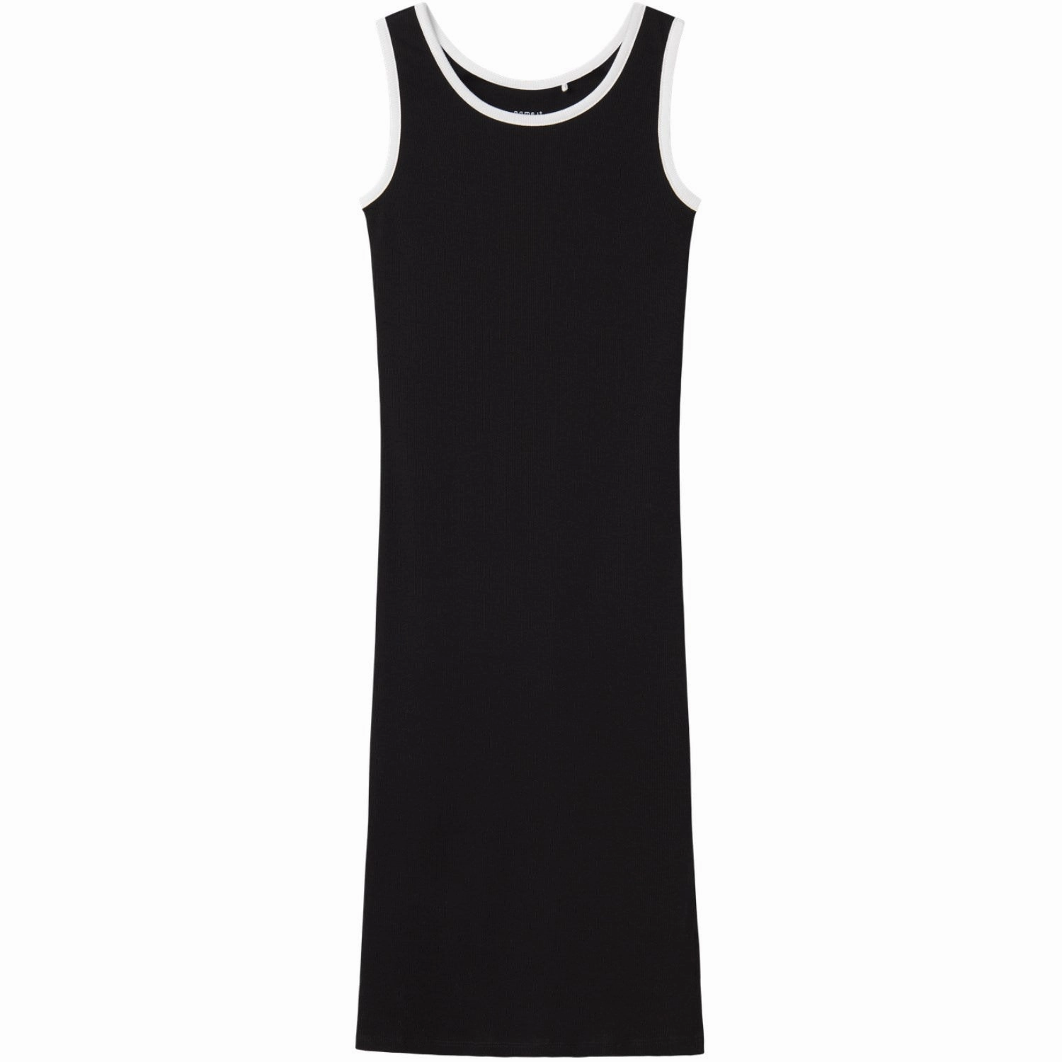 Effortless Layer Wear Japan Cool Name It Black Jally Slim Long Dress