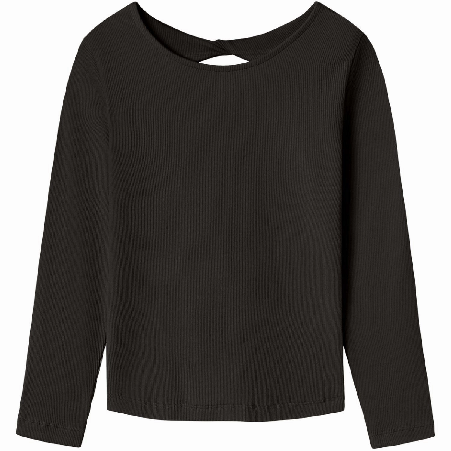 Name It Black Lutine Slim Blouse Adjustable Cuffs