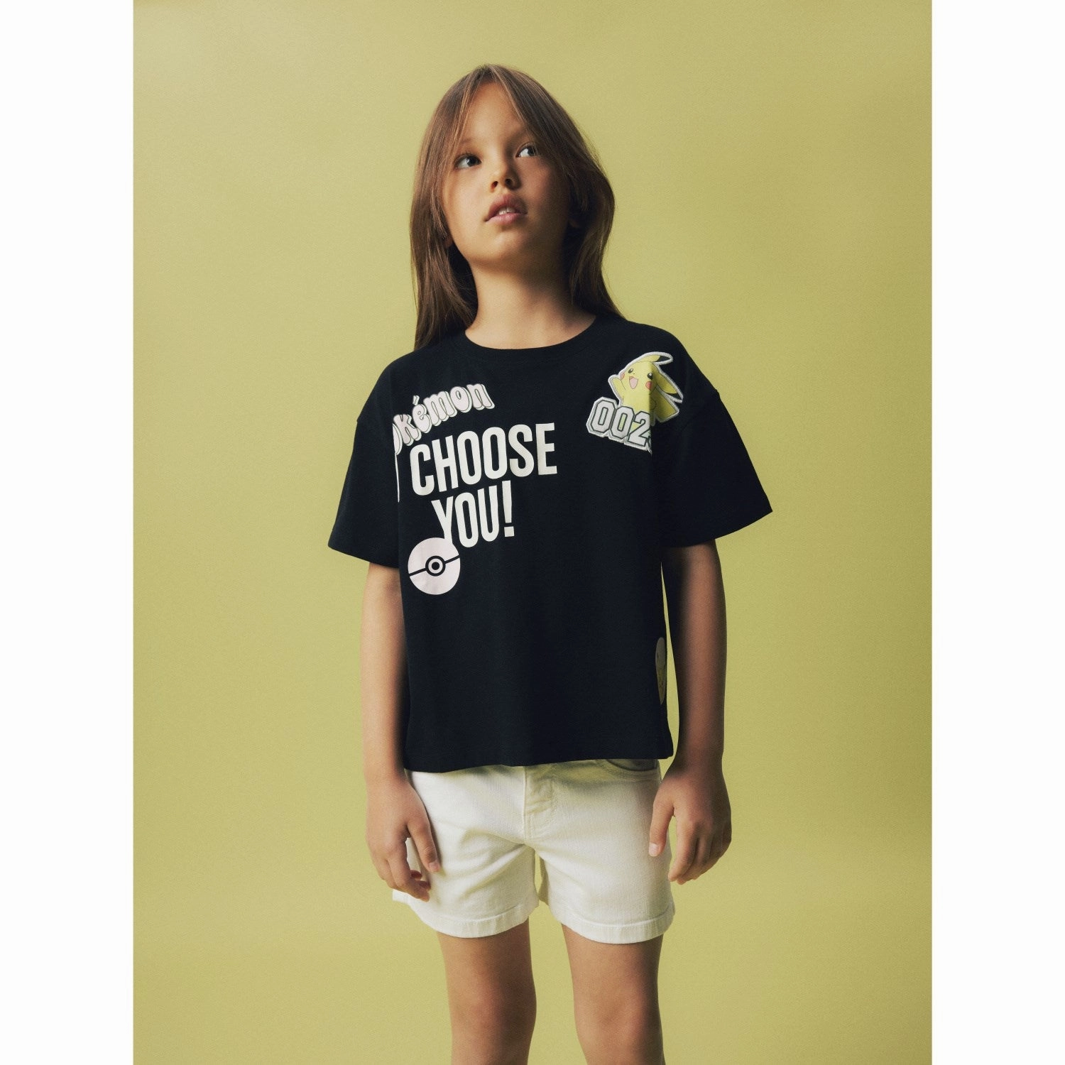 Flattering Fit WrinkleFreeFabric Name It Black Morana Pokemon T-Shirt