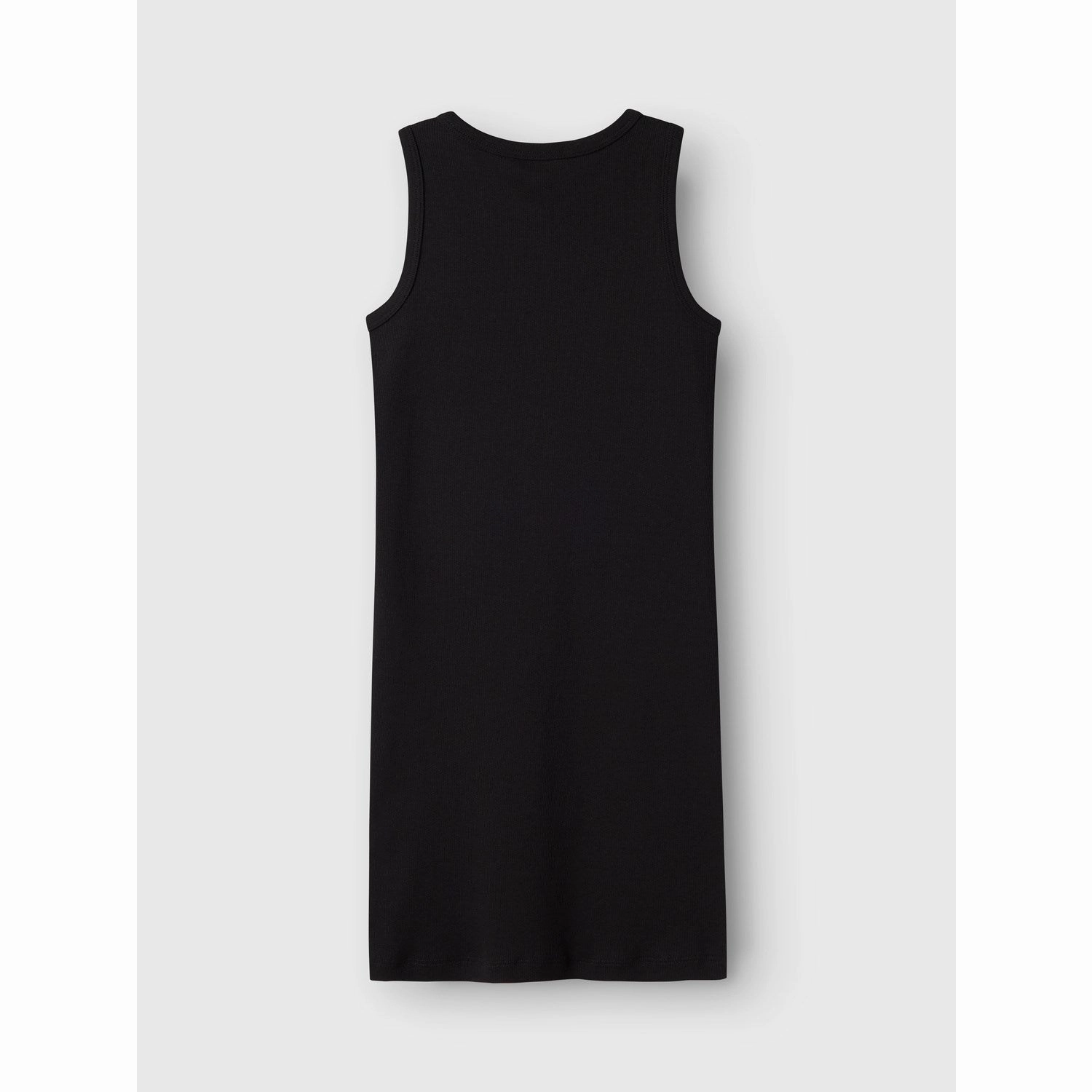 Name It Black Nakal Slim Dress Noos Fold-Over-Detail Soft Vibe