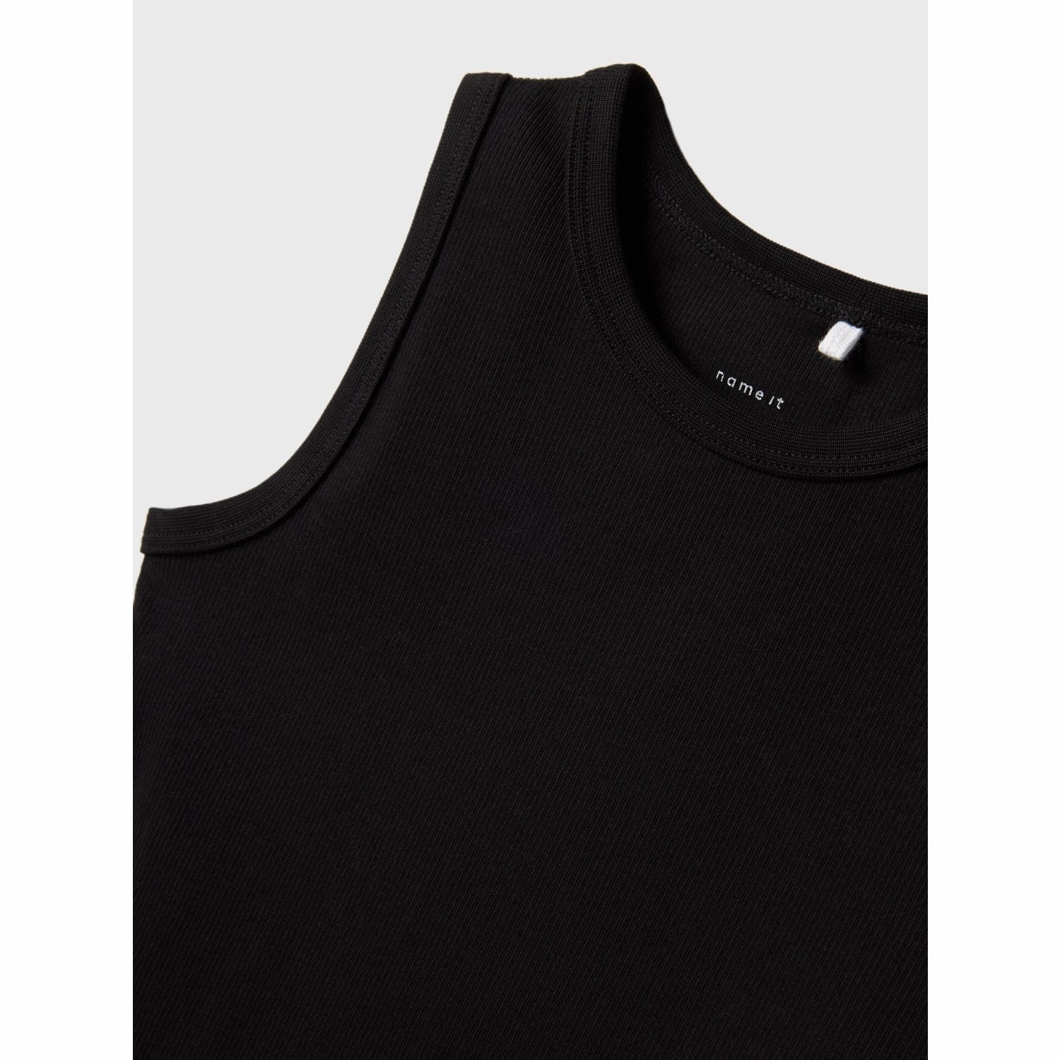 Linen Vibe Smart Style Name It Black Nakal Slim Dress Noos