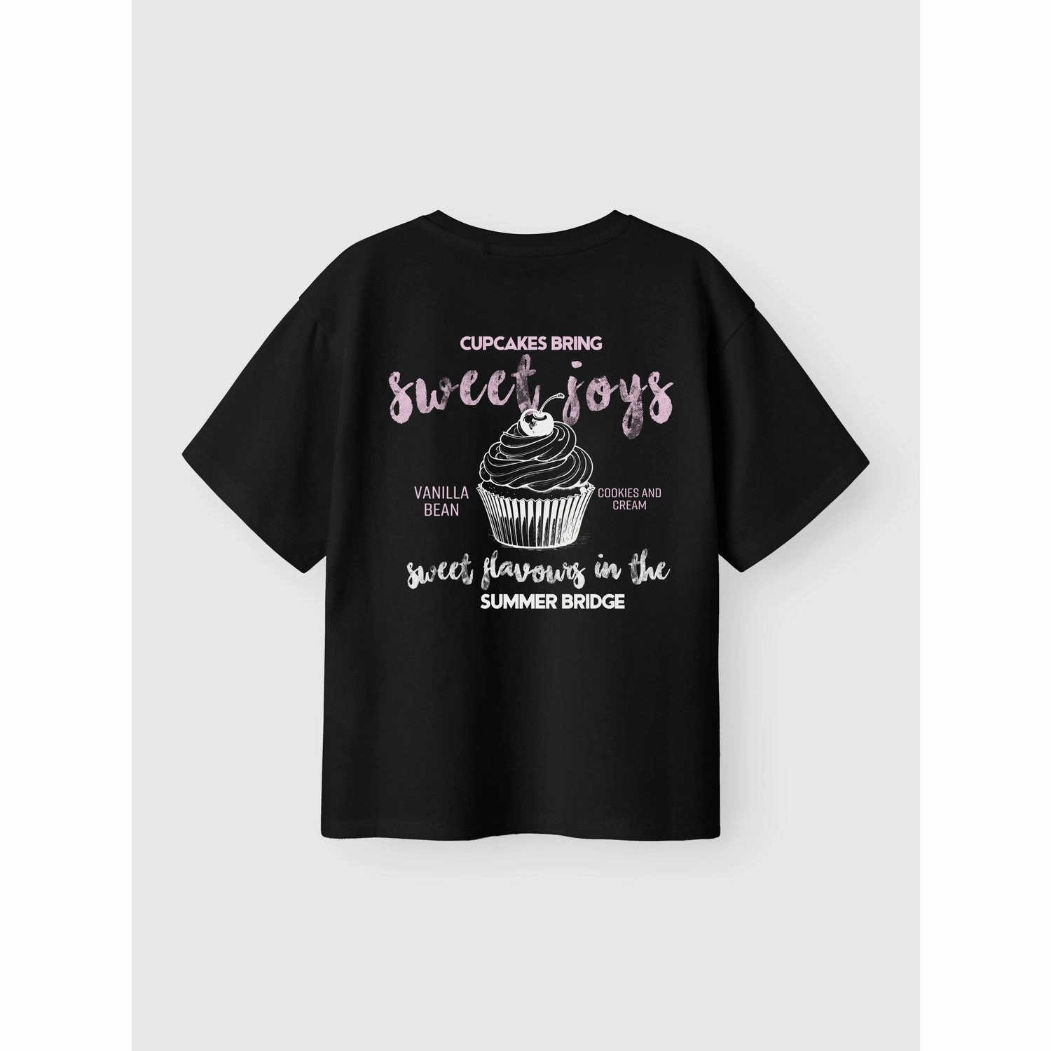 Bold Statement Name It Black Nkfneata Ss Nreg Top