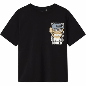 theater visit Sleek Layer Name It Black Nkmjase Bod Nreg Ss Top Box Sky