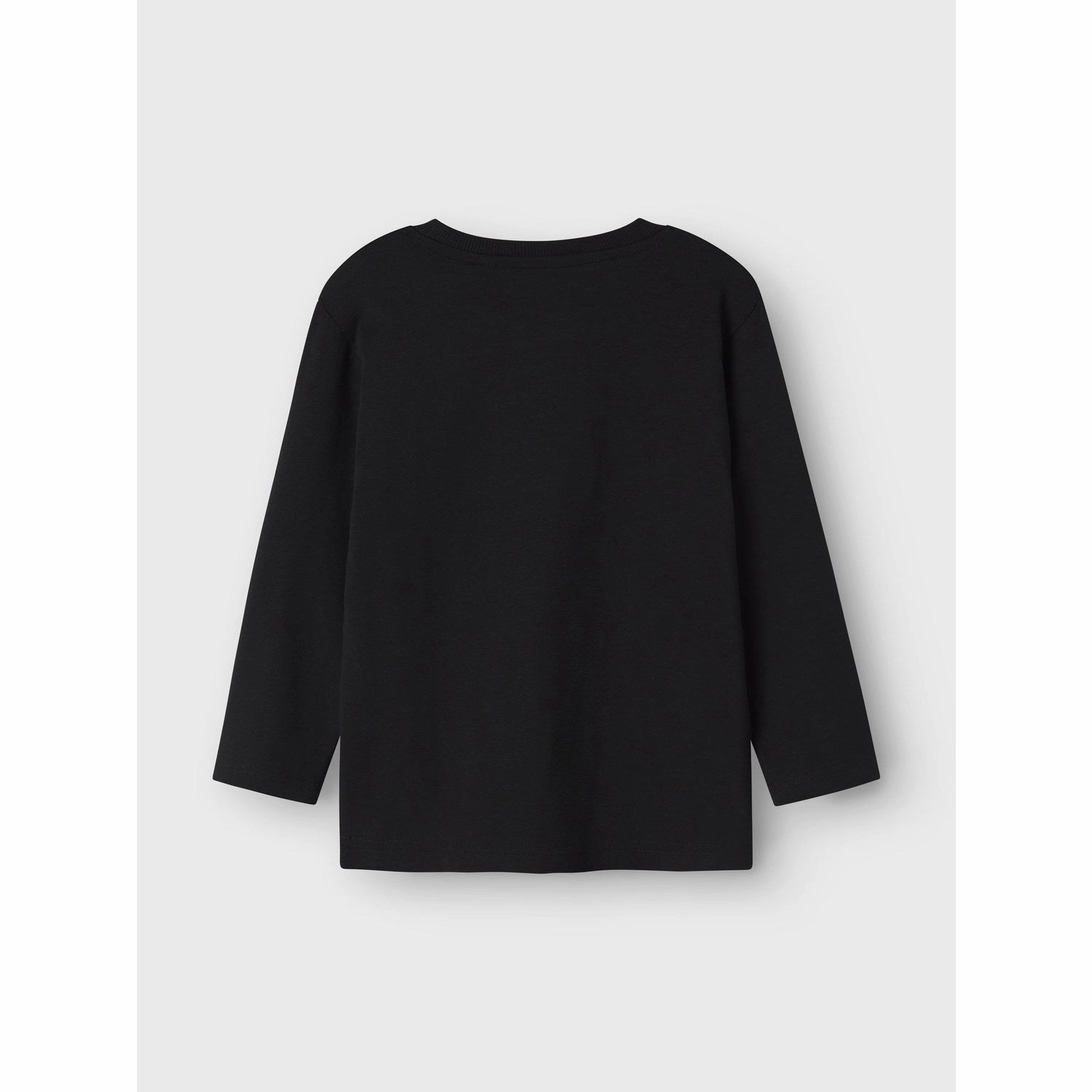 Midweight Textile Name It Black Nmmoskaro Ls Nreg Top