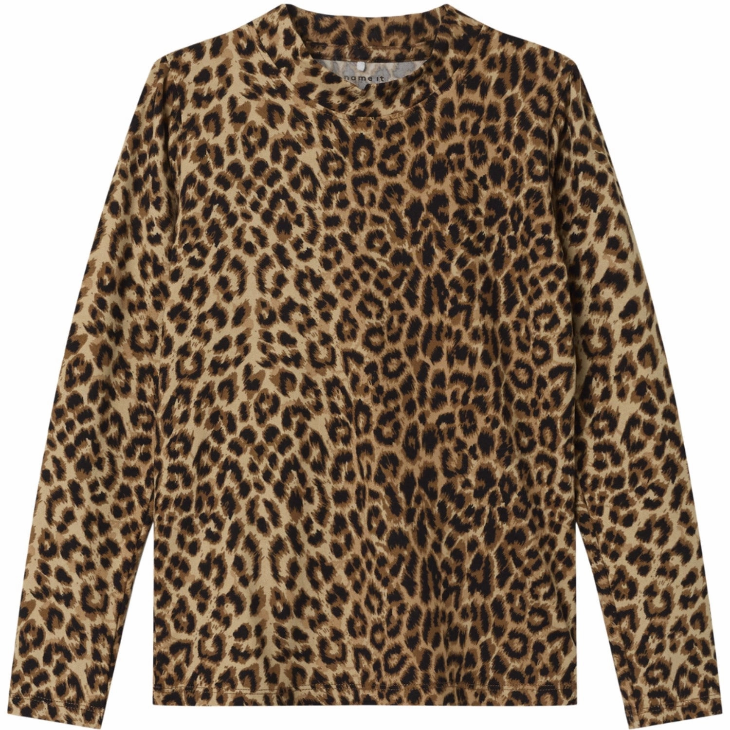 Name It Black Nuni Blouse Mesh Insert Urban Trend