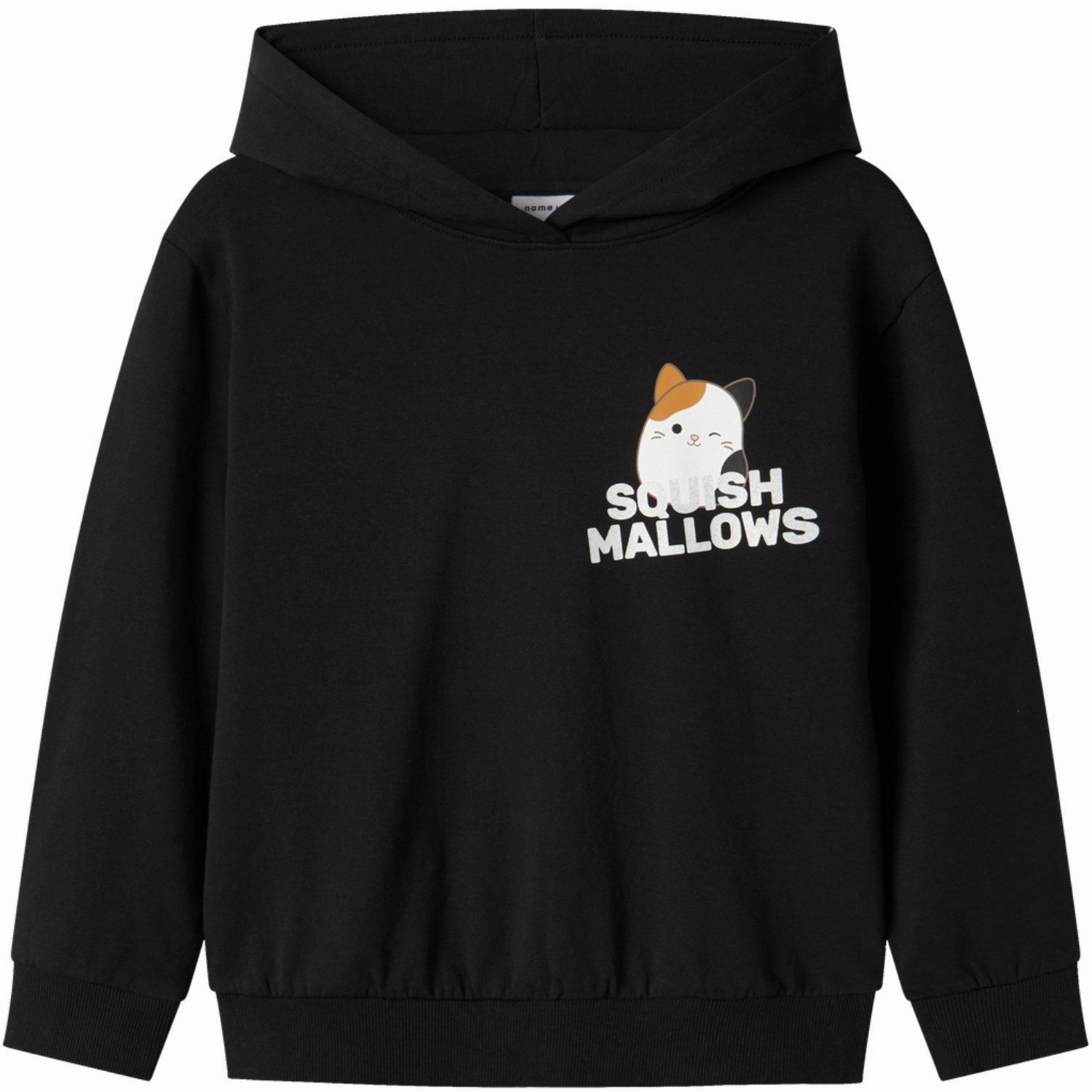 Name It Black Ofi Squishmallows Regular Sweatshirt Faux Suede