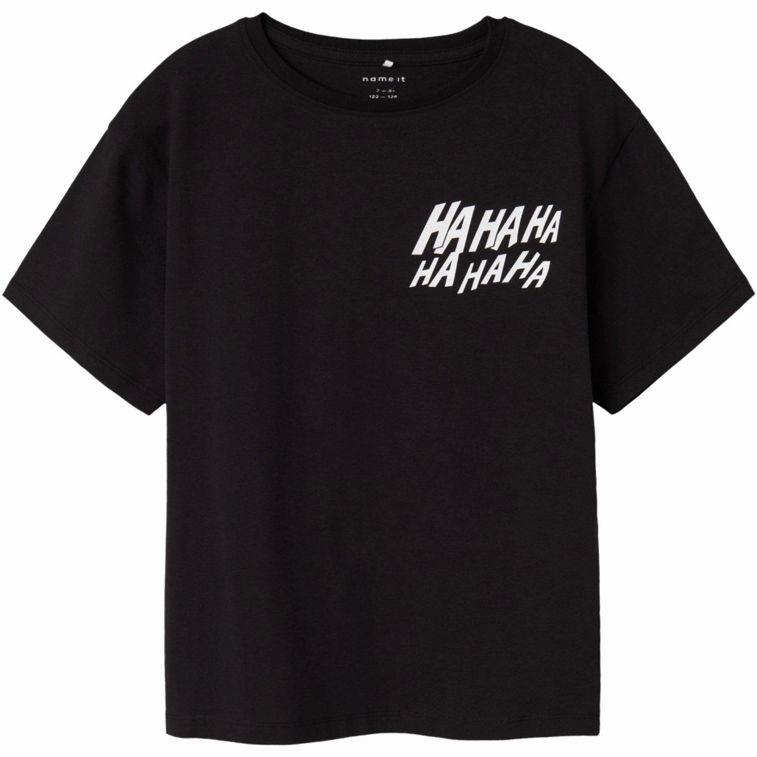 Name It Black Otto Batman Regular T-Shirt EasyCare Fabric Fade Resistant Dye