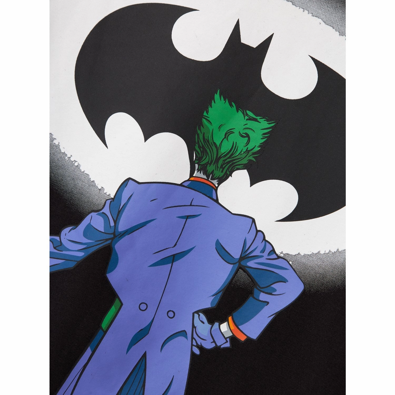 Heather Texture Finish Name It Black Otto Batman Regular T-Shirt