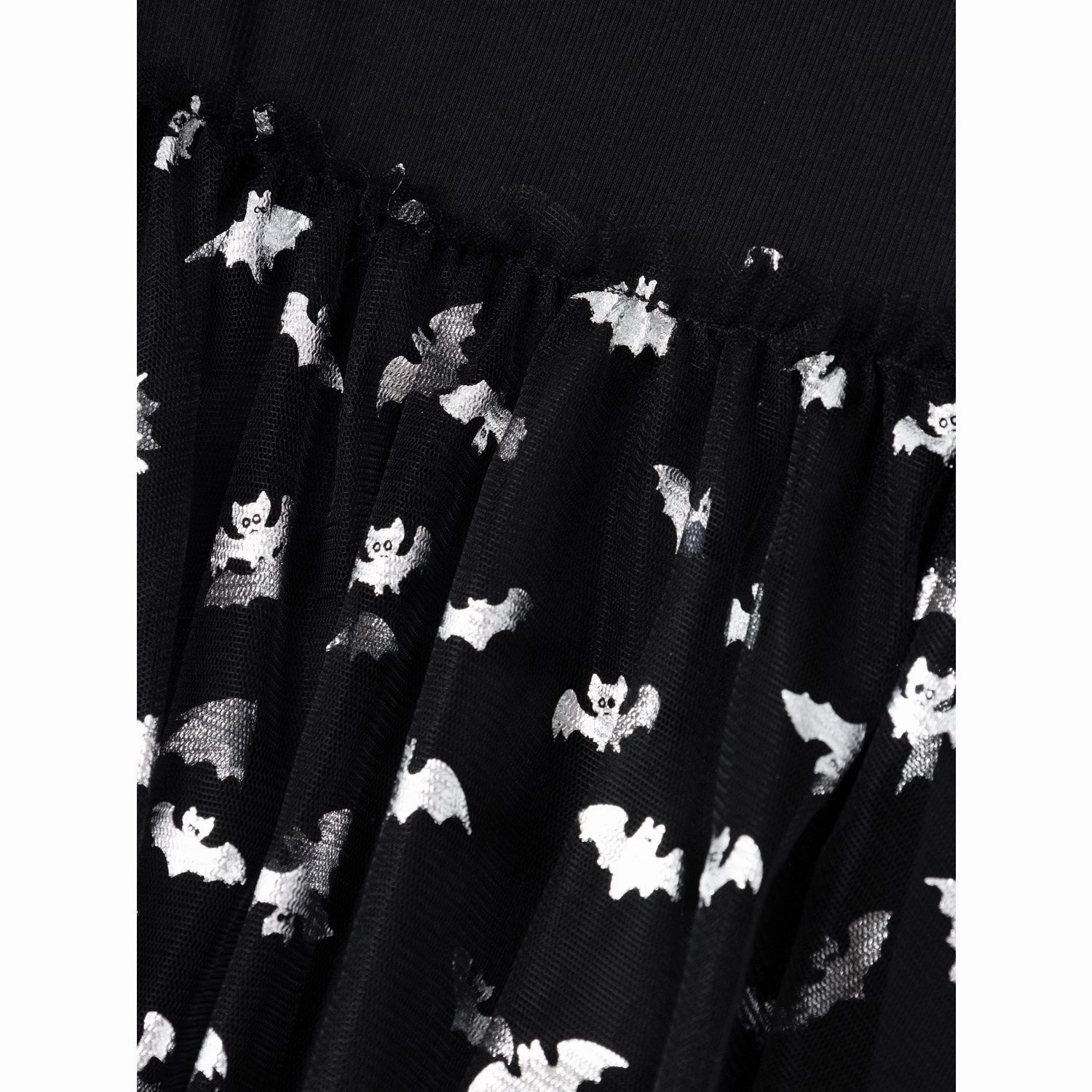 Open Back Trendy Layering Name It Black Ottoline Tulle Skirt Dress