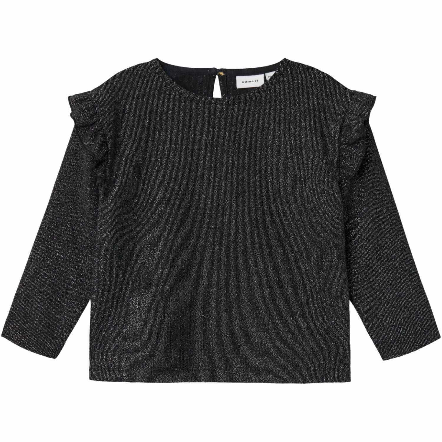 wrinkle free Name It Black Roisin Regular Blouse