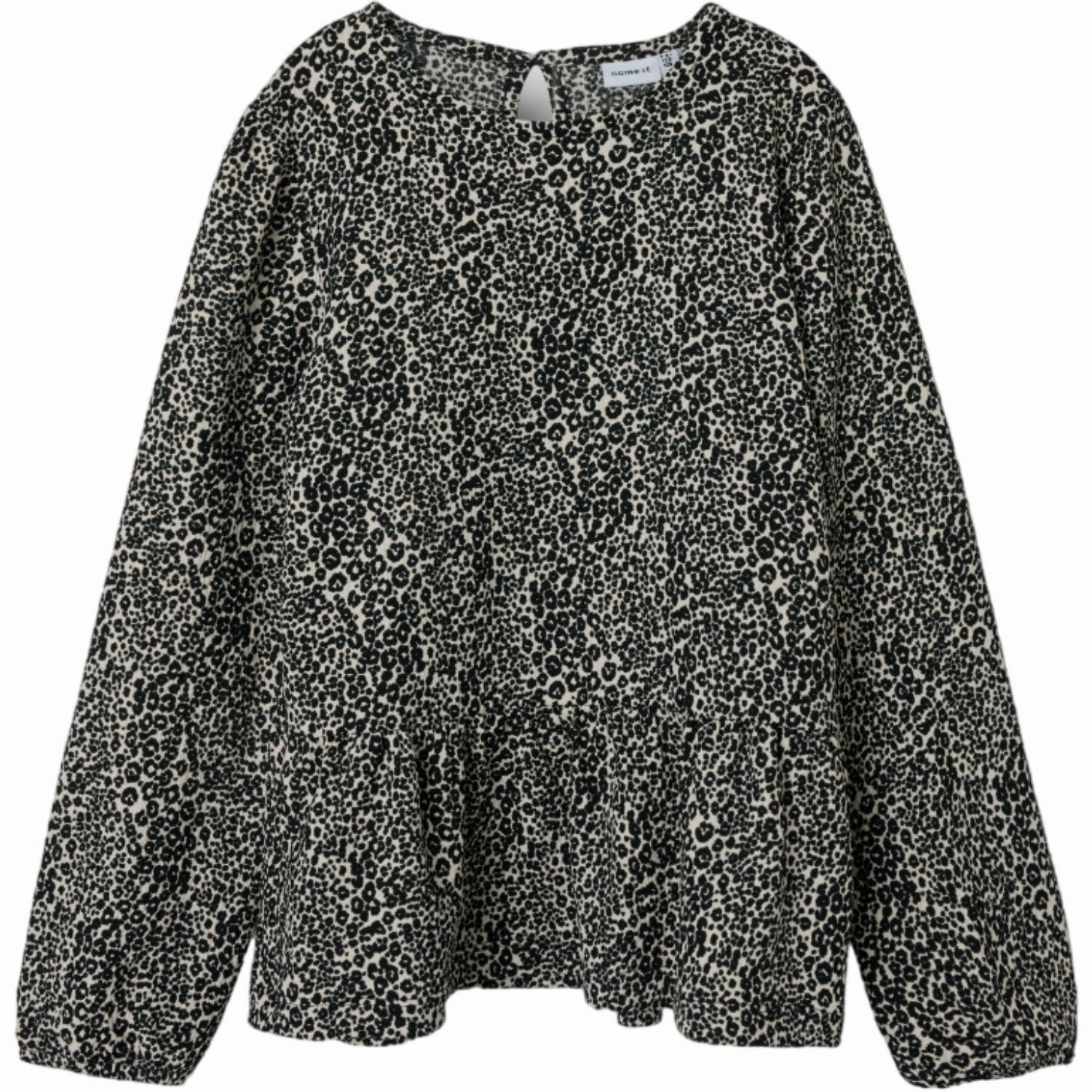 Name It Black Simone Blouse Ultra Soft Interior High-Quality Material