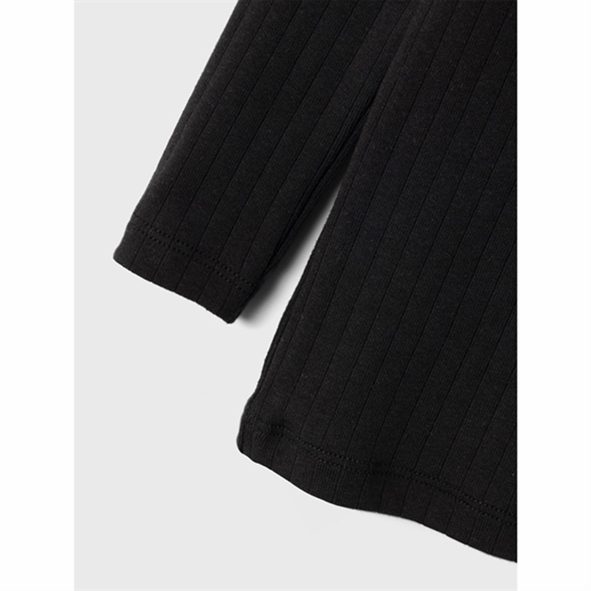 Name it Black Suraja Slim Blouse Noos Modern Style Sporty Look