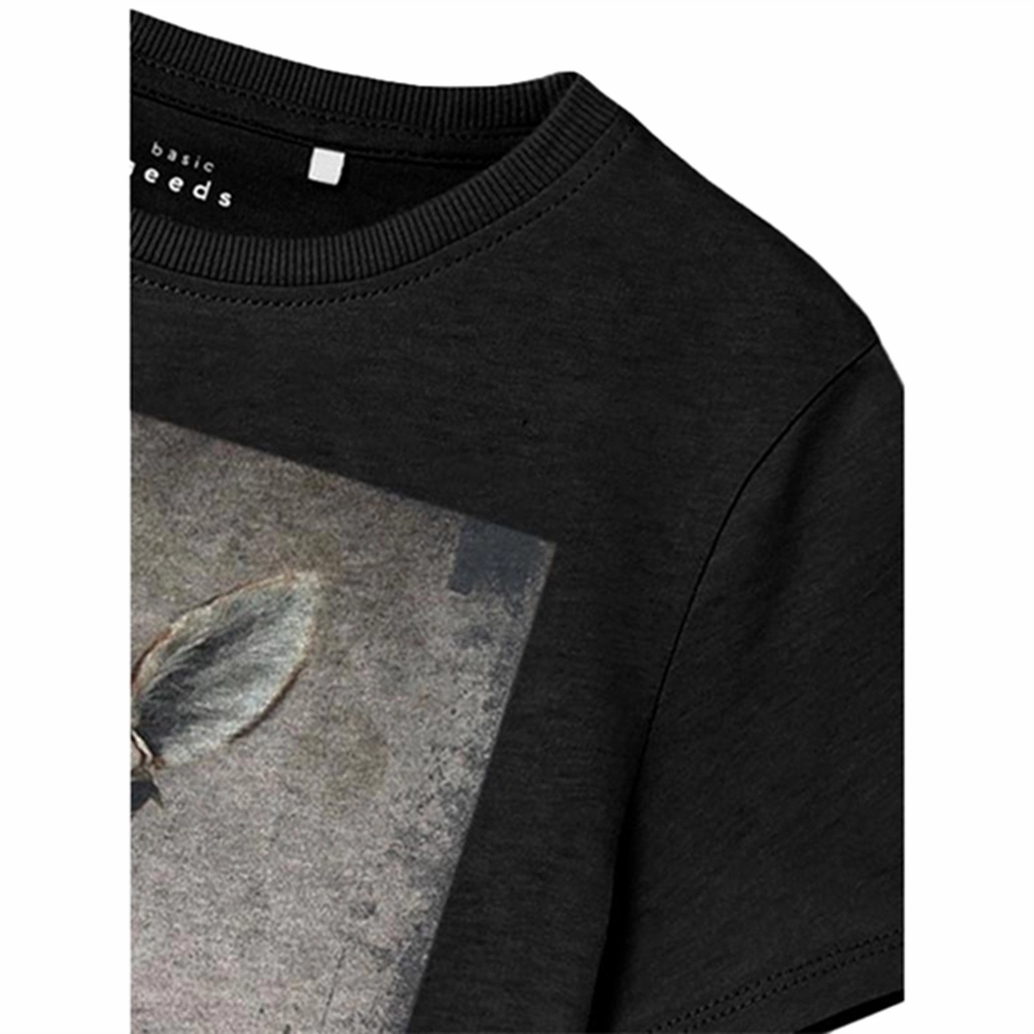 Name it Black Voto T-Shirt Essential Look Classic Cut