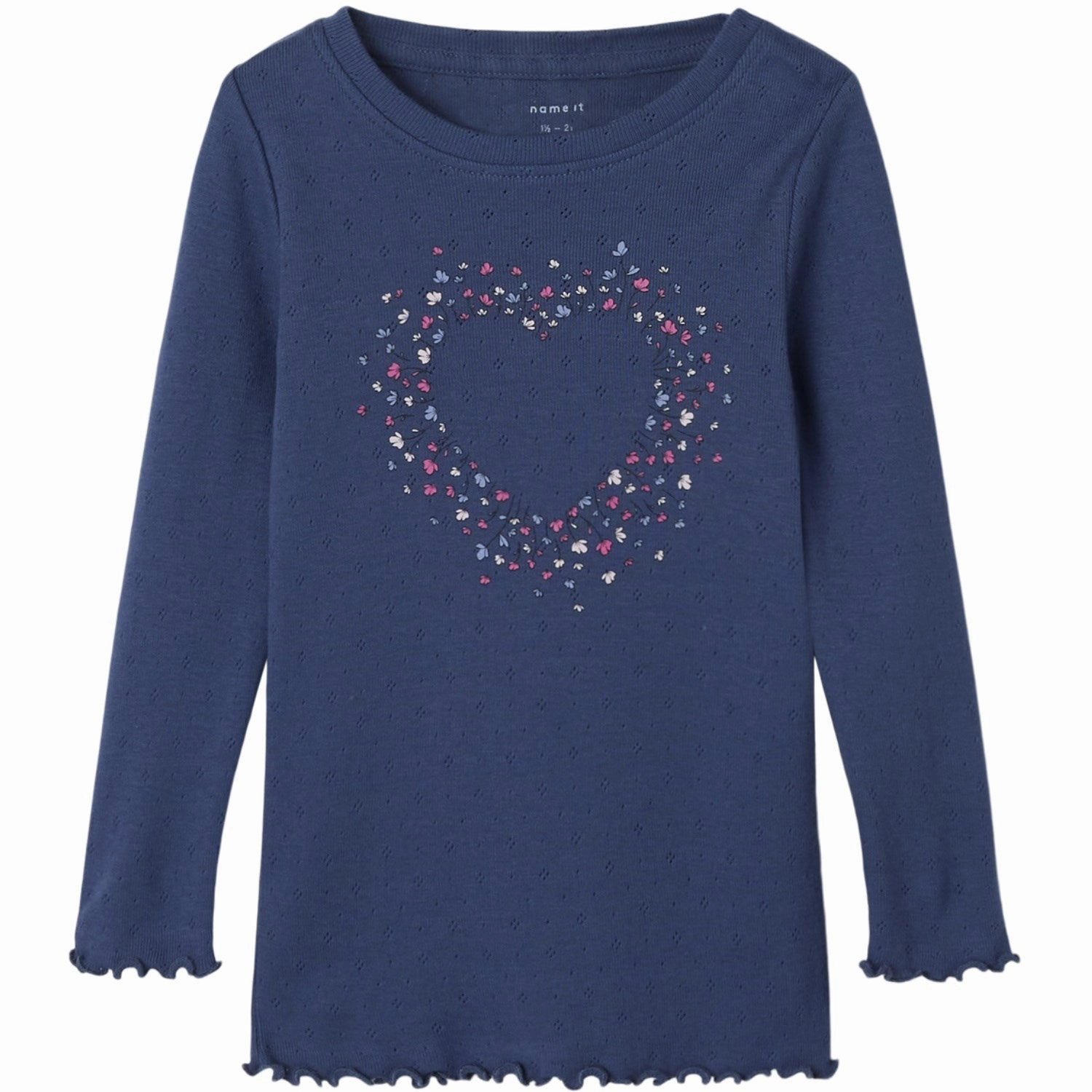 Name It Blue Indigo Nmfnimma Ls Slim Top Pb networking event Vibrant color