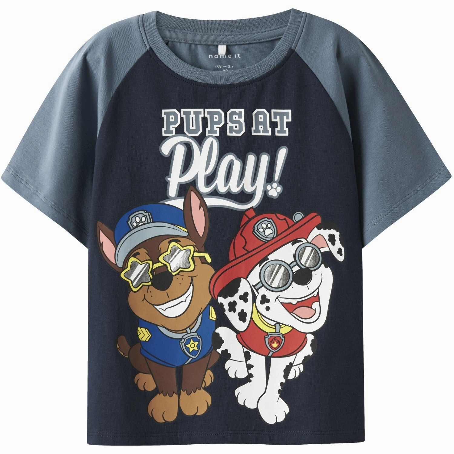 Casual Elegance Teenager coolness Name It Blue Mirage Mulin Paw Patrol Regular T-Shirt
