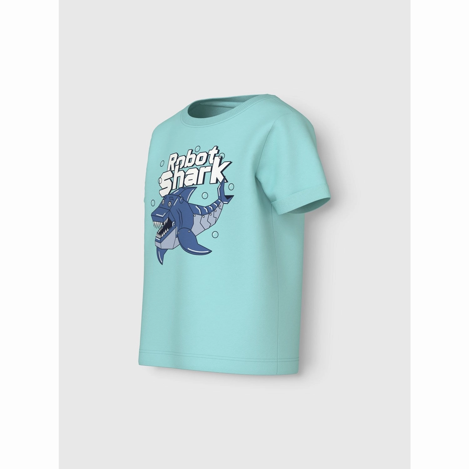 Name It Blue Tint Shark Nmmvux Ss Top Comfortable Layering