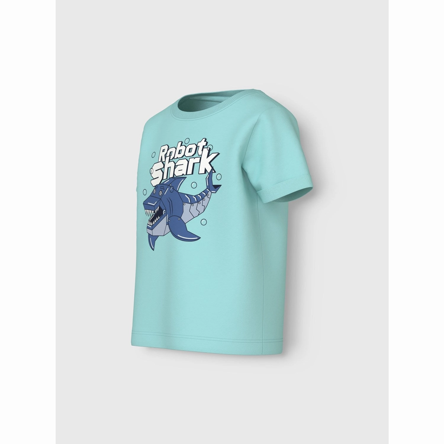 Name It Blue Tint Shark Nmmvux Ss Top Urban Smart Soft and Lightweight