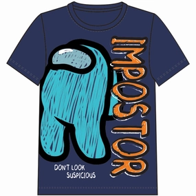 Breathable Wearable Name It Blueprint Jirou Among Us T-Shirt