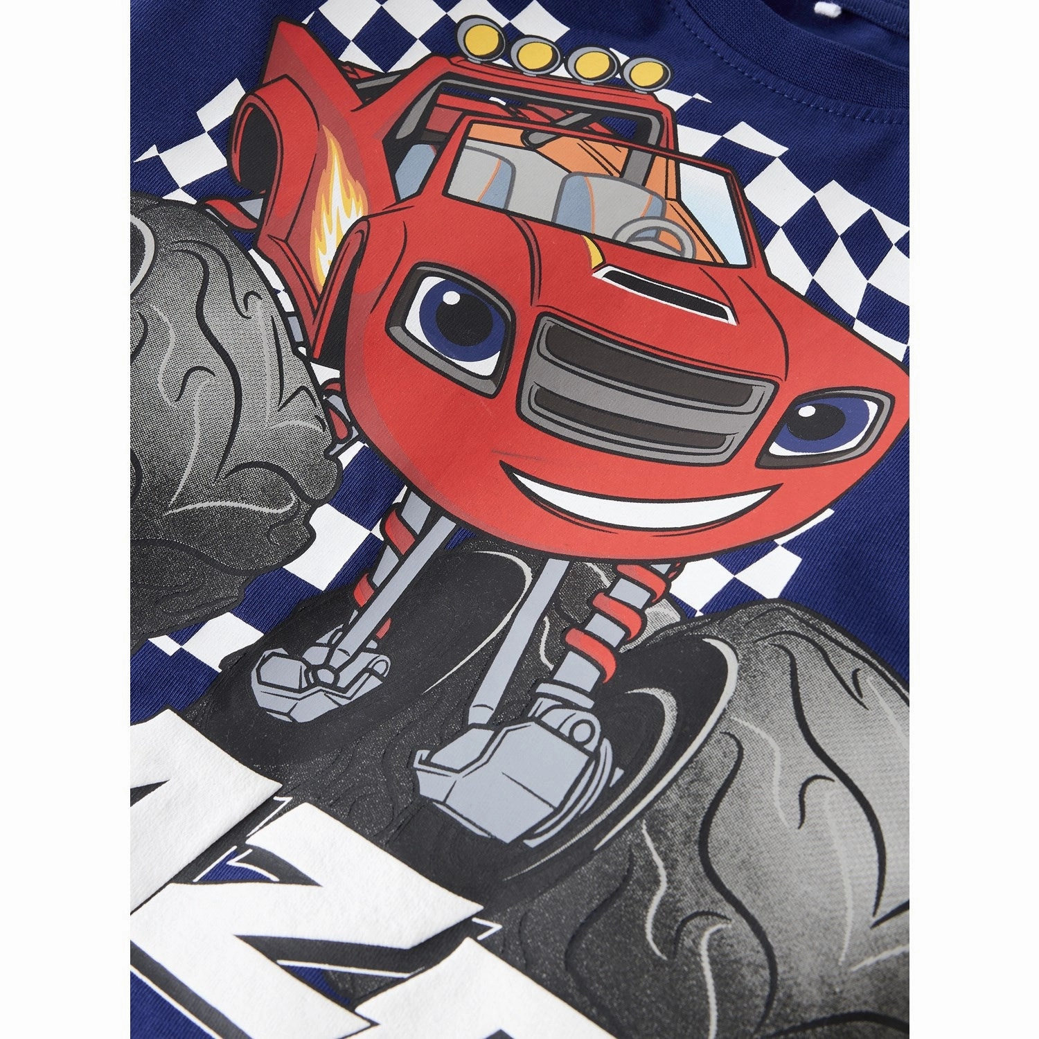 Breathable back panel Name It Blueprint Nmmaman Blaze Ls Nreg Top Vde