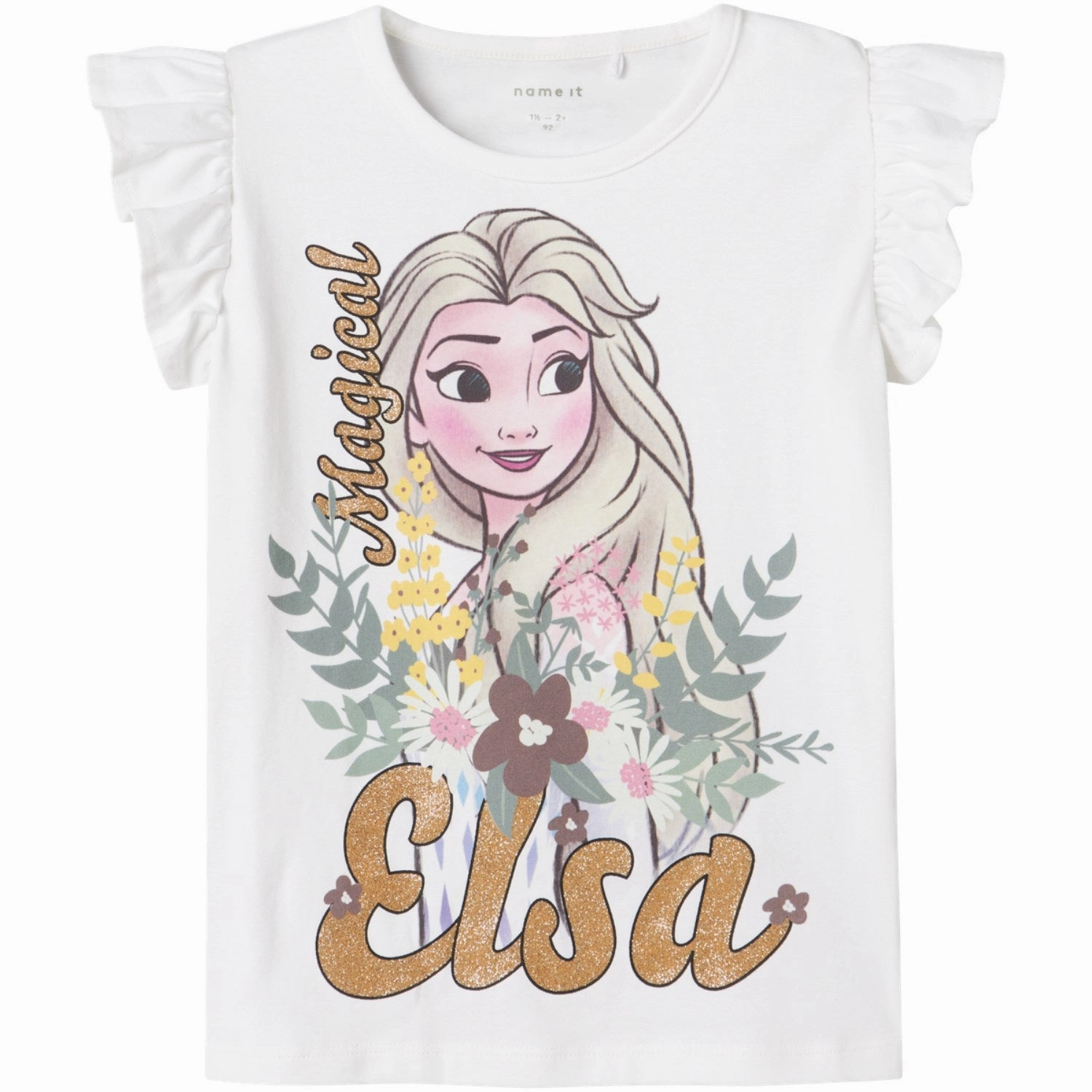 Modern Fashion Name It Bright White Abla Frozen T-Shirt