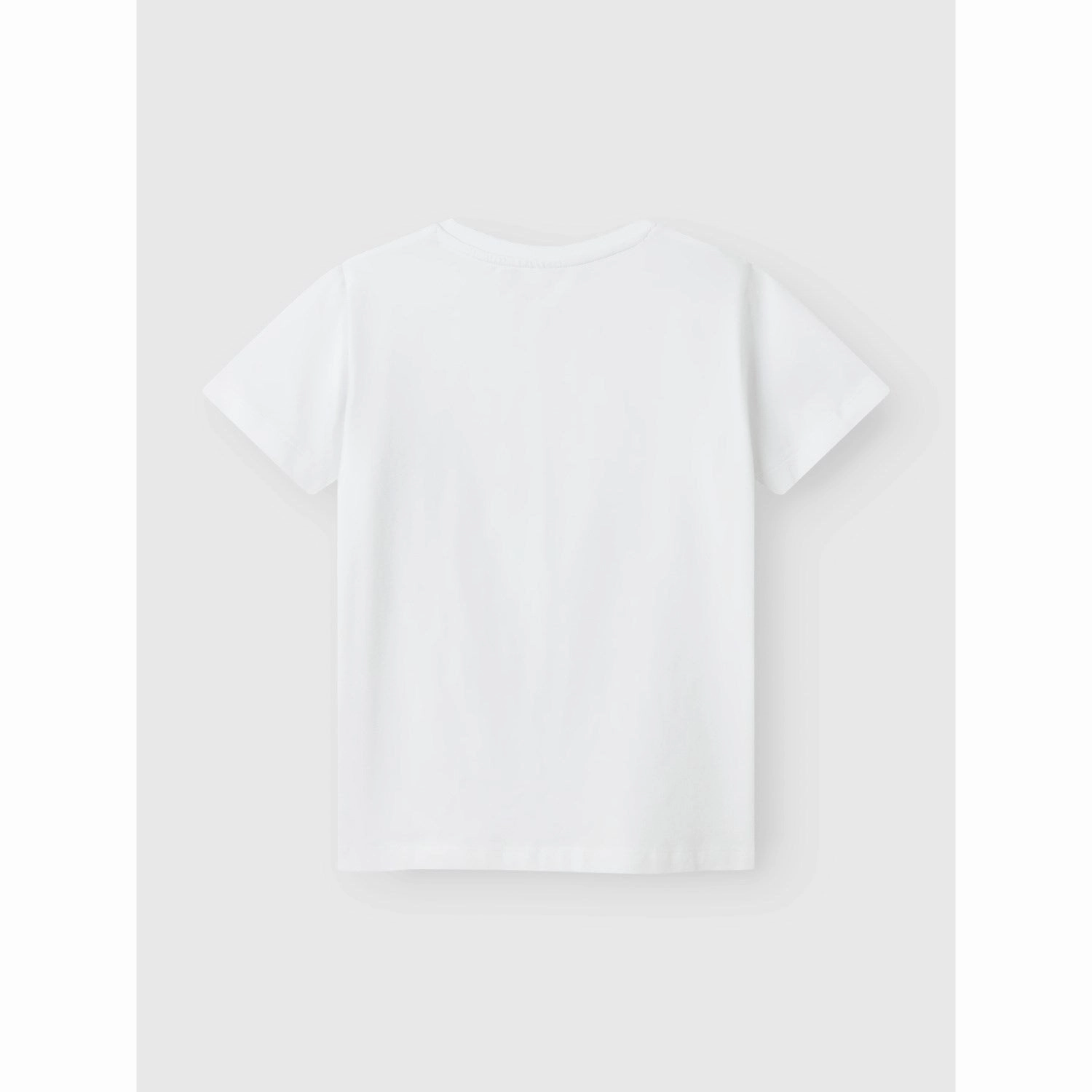 Name It Bright White Adian Fifa E T-Shirt GentleWashResistance