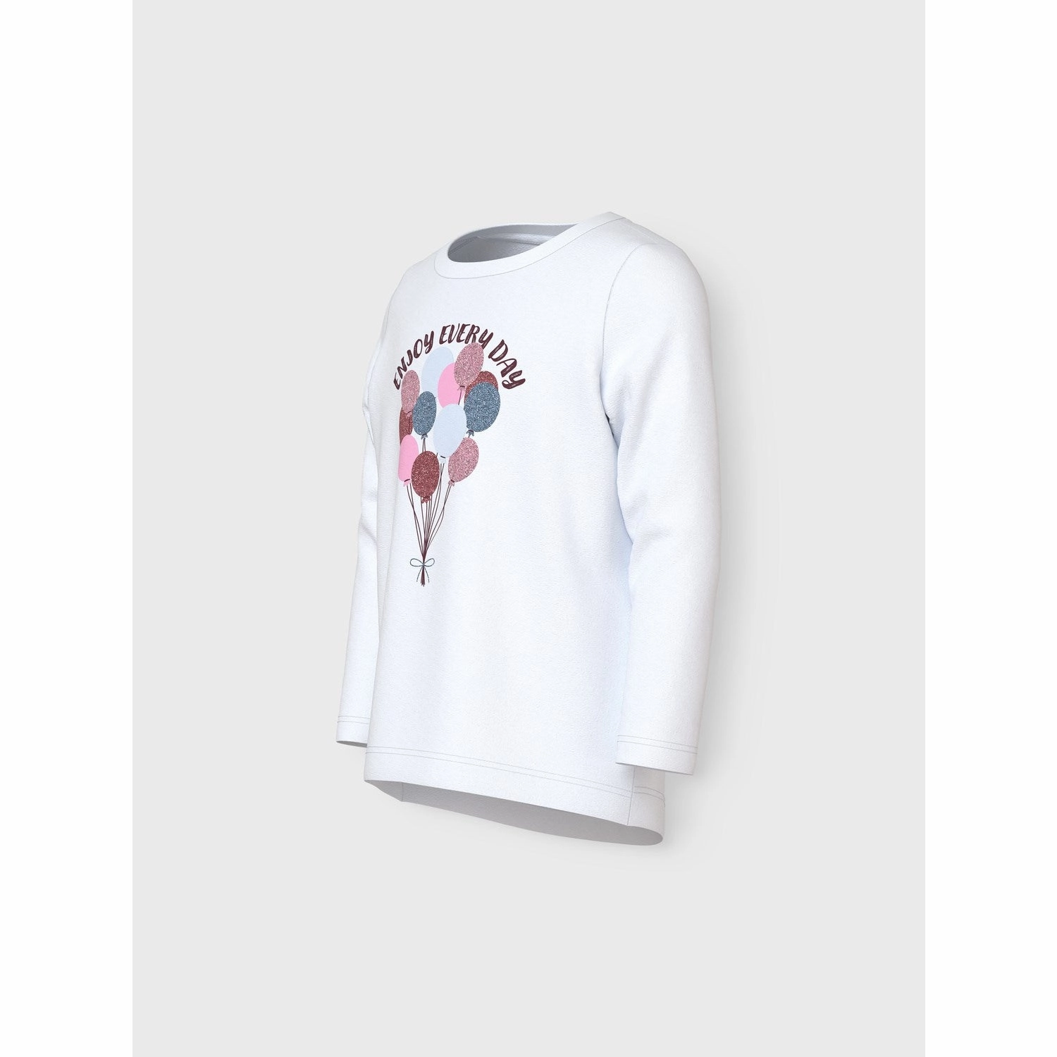 Name It Bright White Balloons Nmfvix Ls Top Vibrant Hue