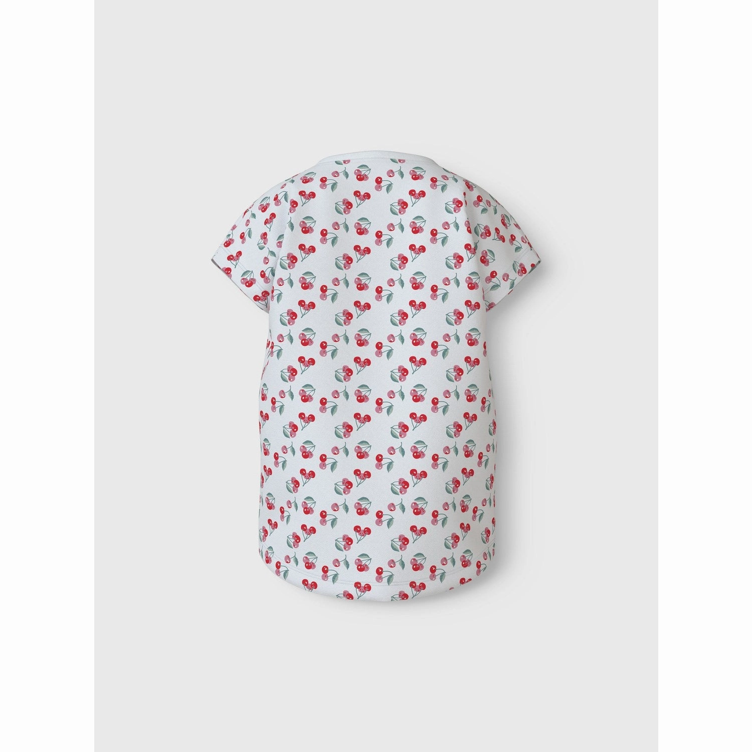 Name It Bright White Cherries Vigga T-Shirt City Smart Look RibbedNeckBanding