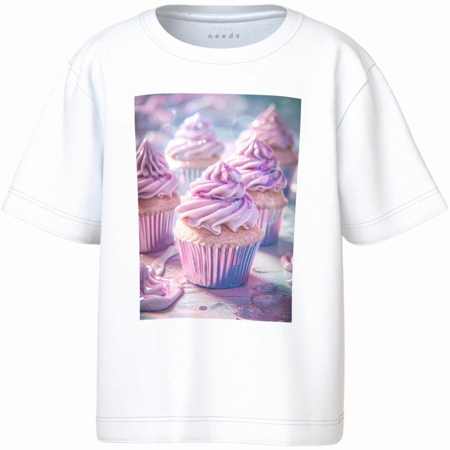 Minimalist fashion Name It Bright White Cupcake Nmfvotea Ss Nreg Top