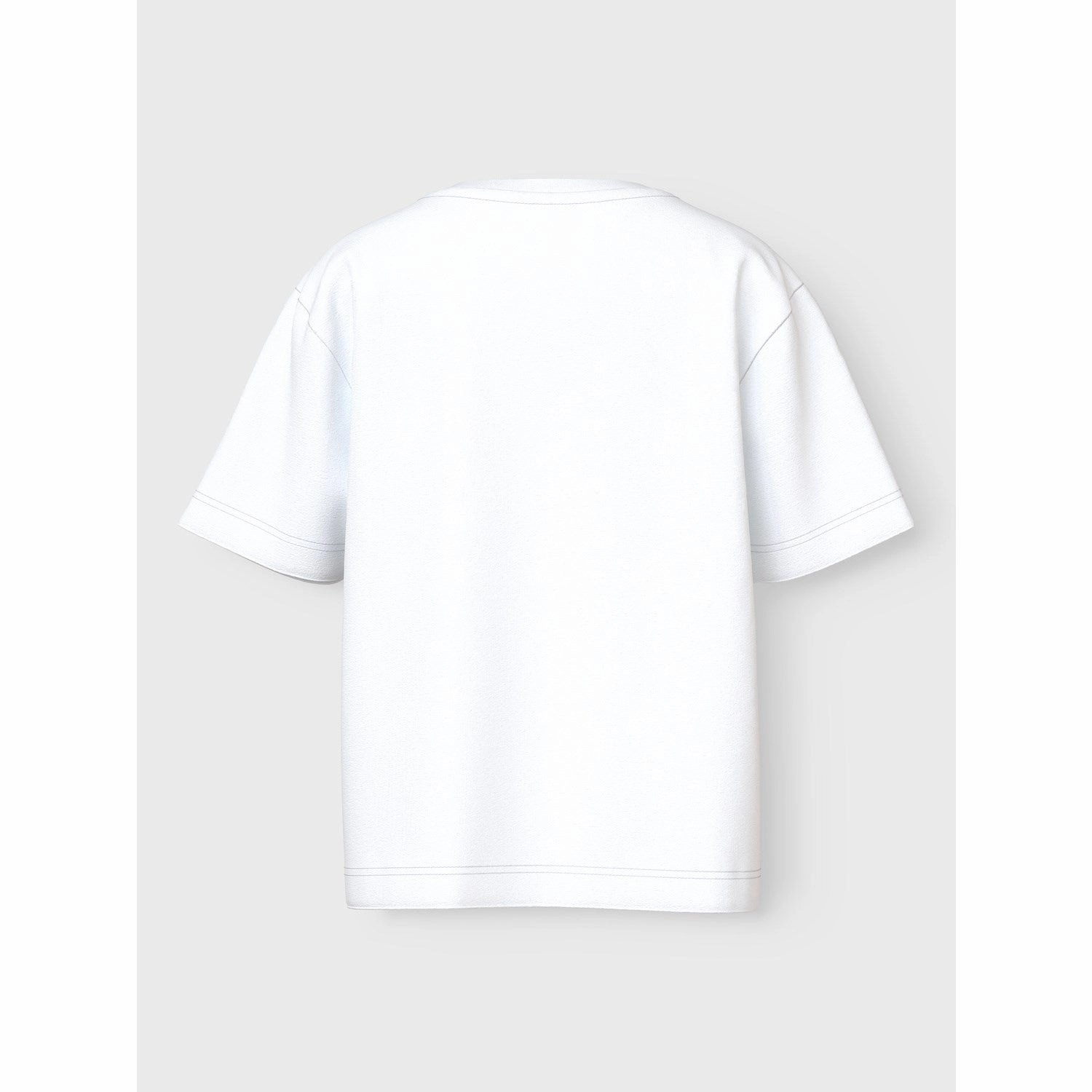 Name It Bright White Cupcake Nmfvotea Ss Nreg Top All-Day Comfort Wear Stylish Essential