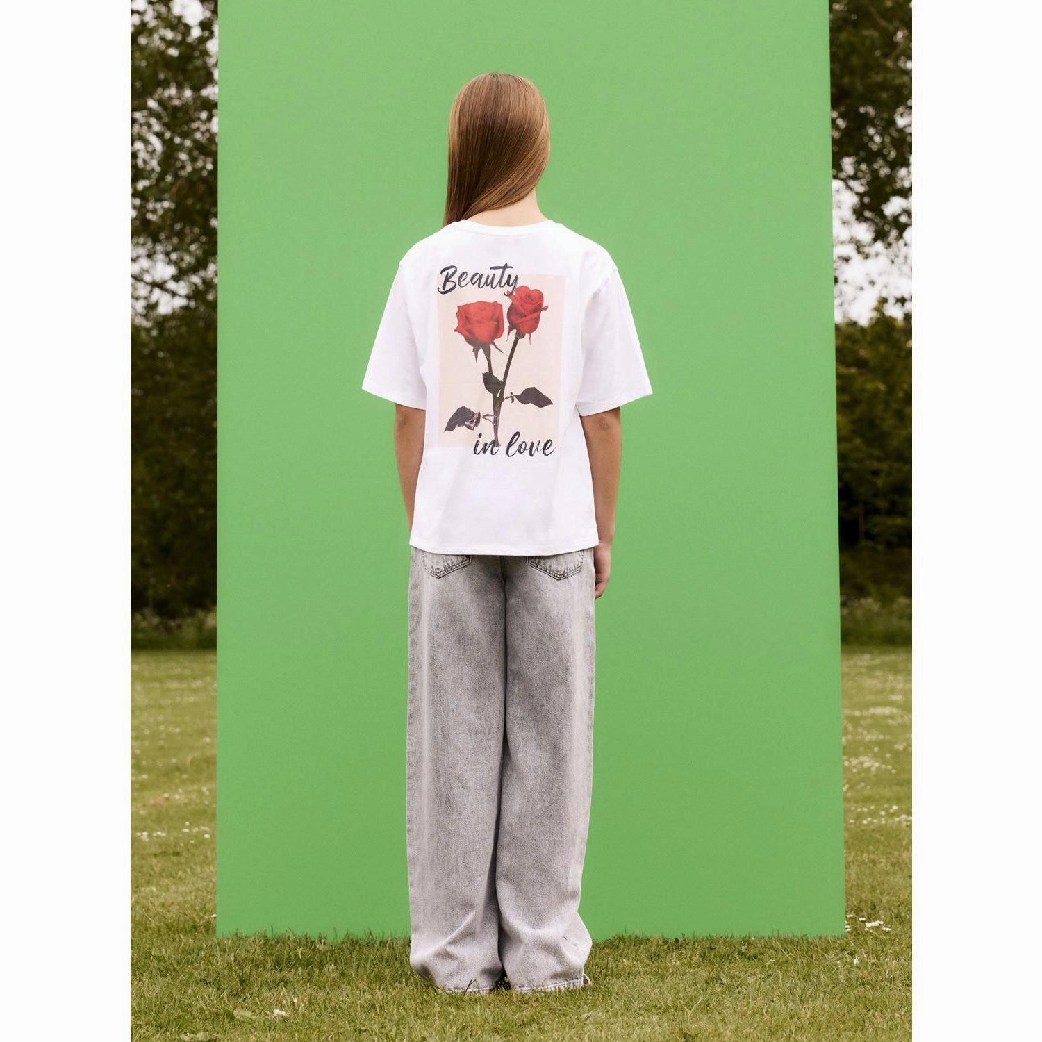 Name It Bright White Delik Regular T-Shirt Halloween