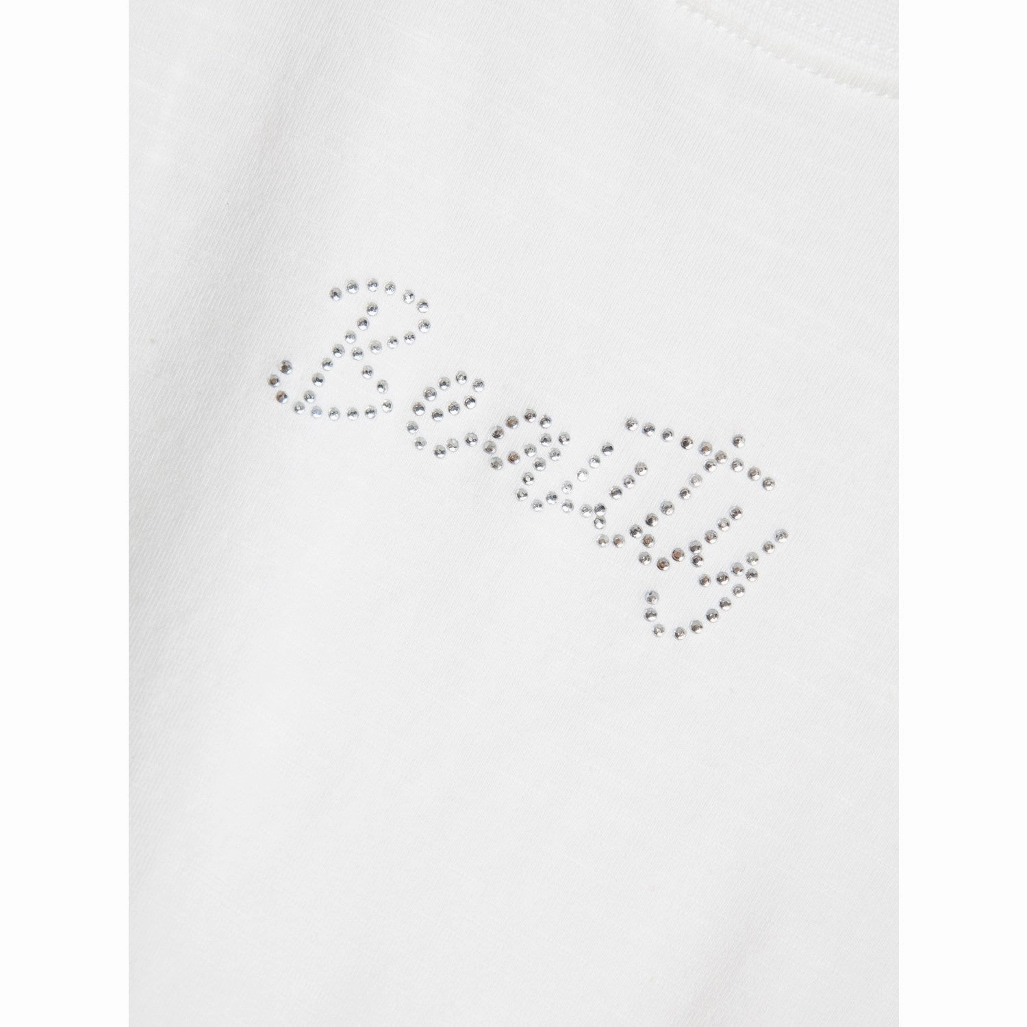 Name It Bright White Delik Regular T-Shirt Modern Trend Look