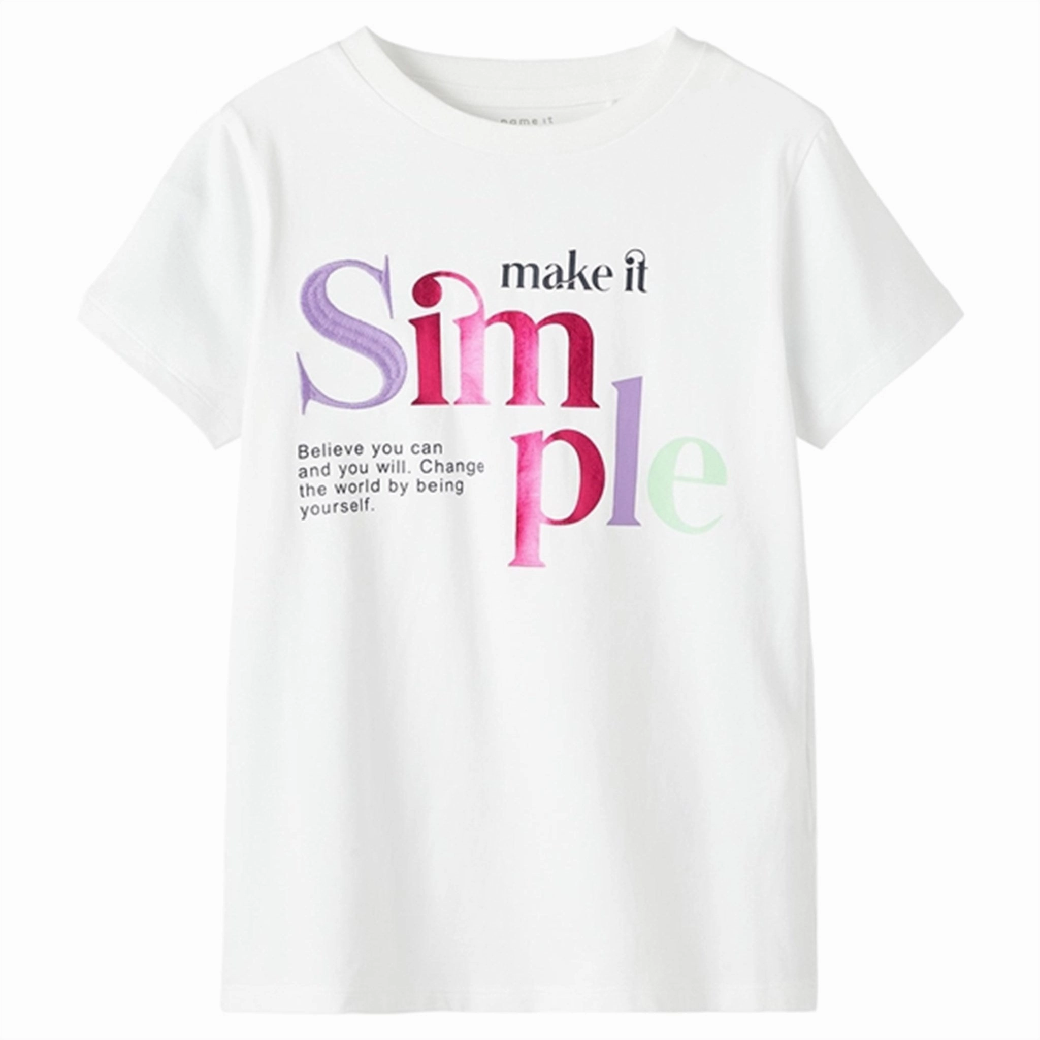 Outdoor Sports Name it Bright White Donja T-Shirt