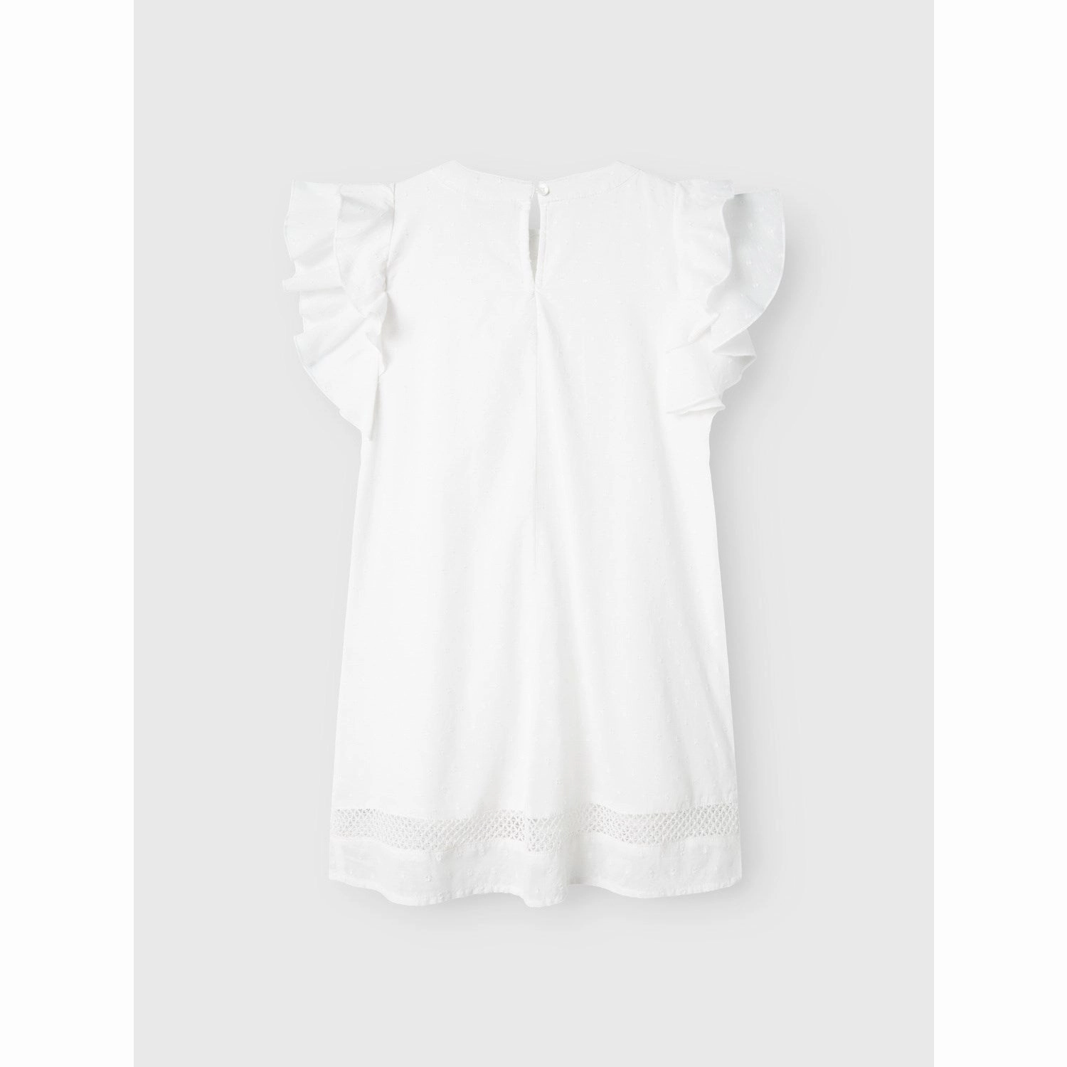 Name It Bright White Faride Dress Noos Chic Layer Relaxed-fit