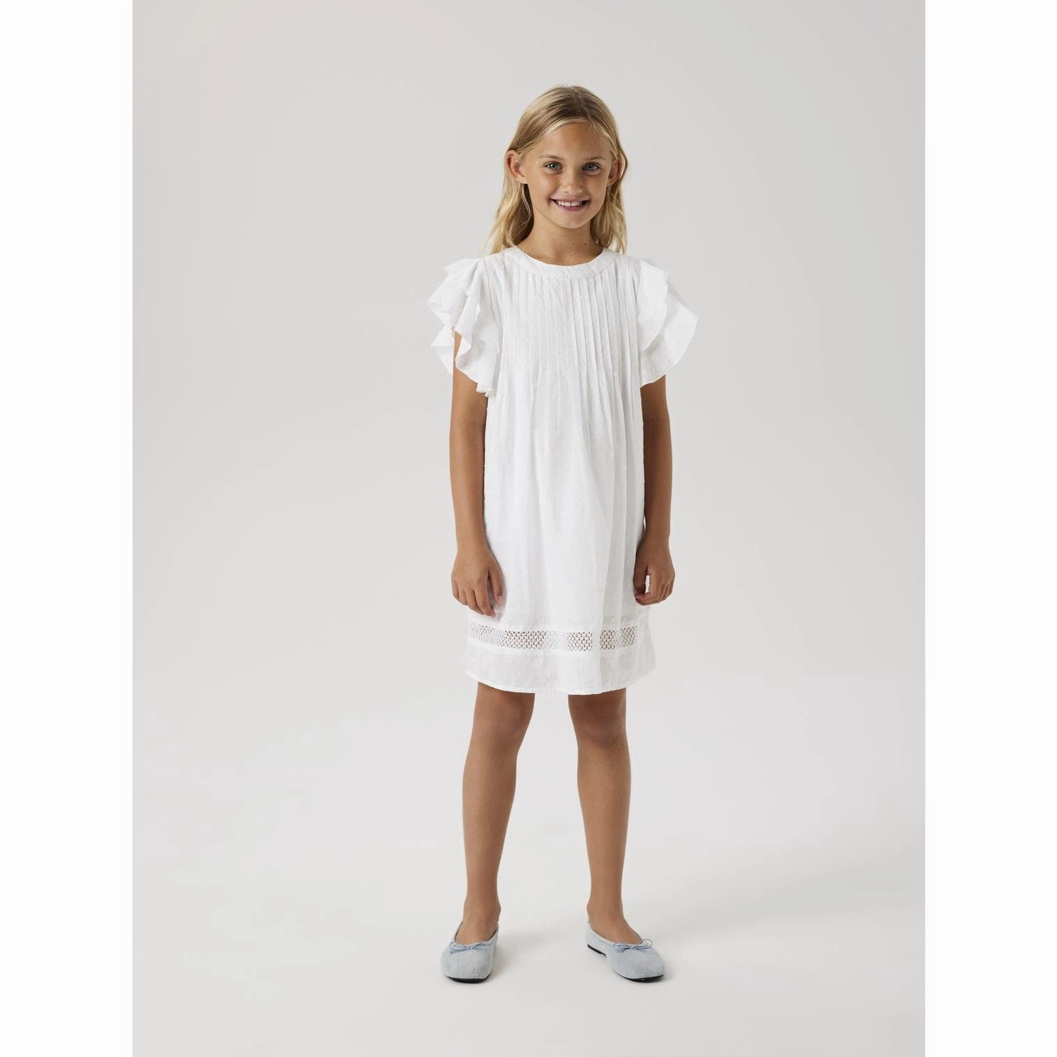 Name It Bright White Faride Dress Noos Calm Silhouette Winter Classic