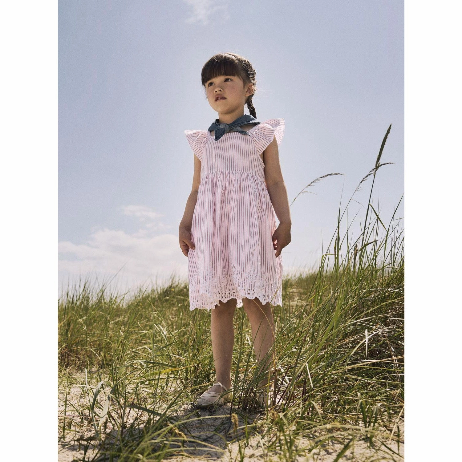 Artistic Detail Heritage-Brand Name It Bright White Fesinne Dress