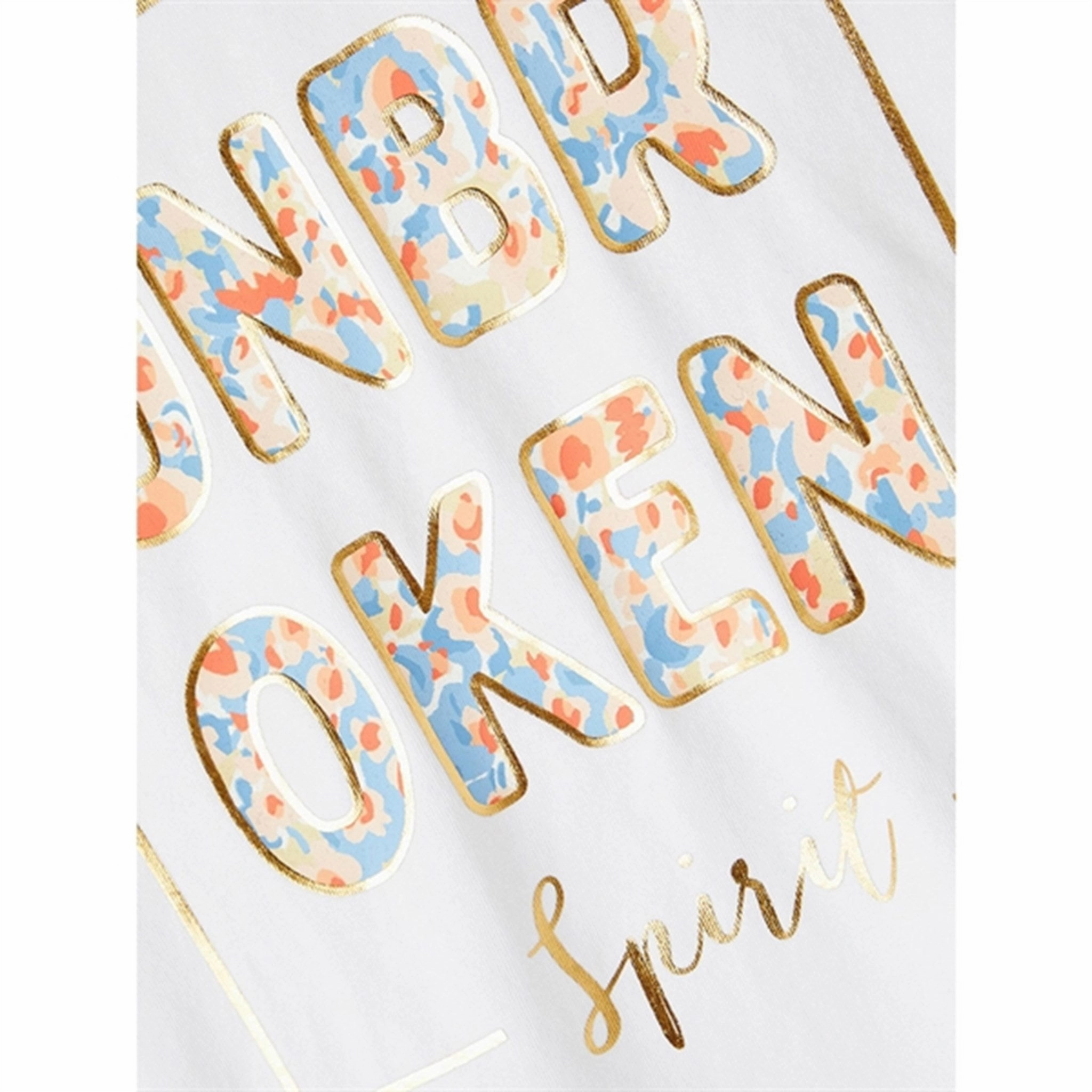 Name it Bright White Fisilk T-Shirt Simple Look Odor Resistant Treatment