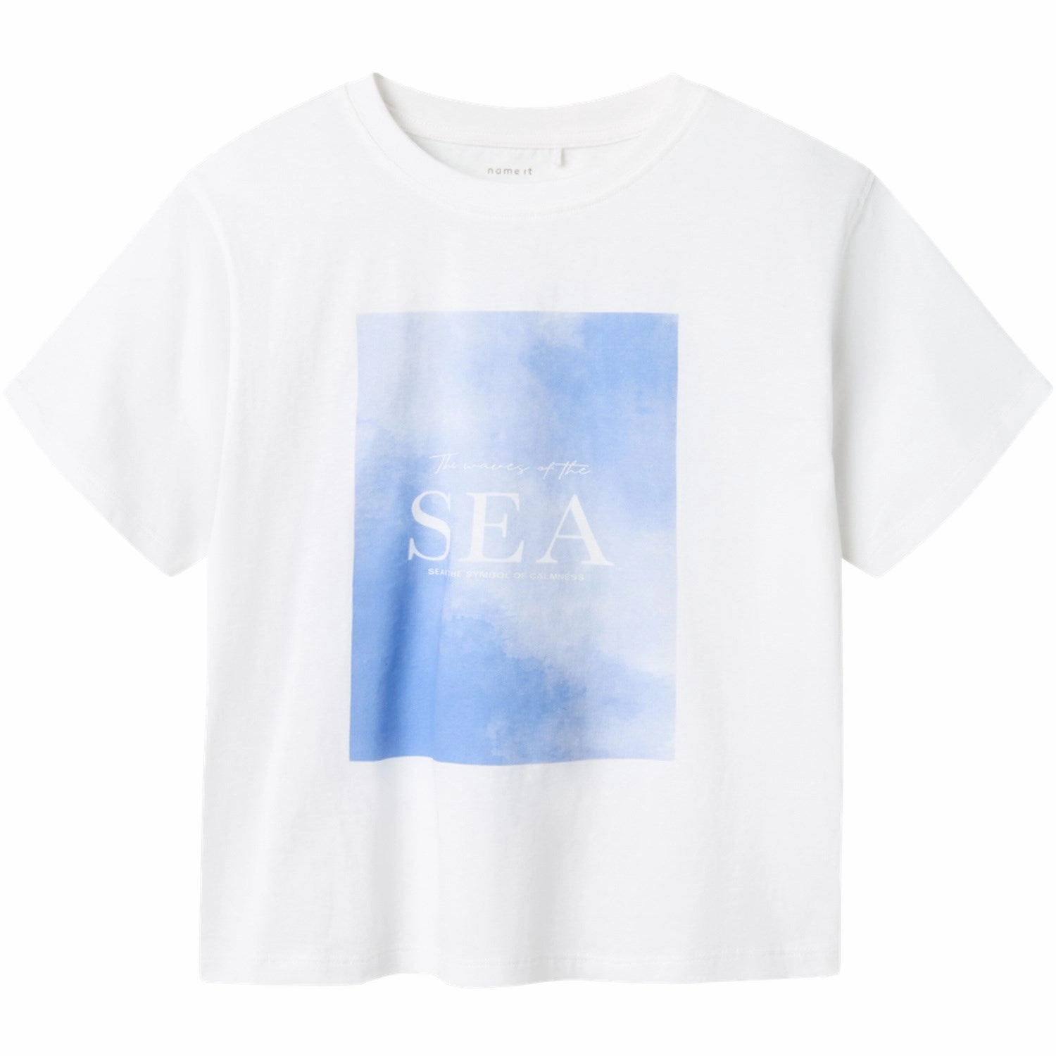 Loose Fit Hypoallergenic fabric Name It Bright White Fogl Regular T-Shirt