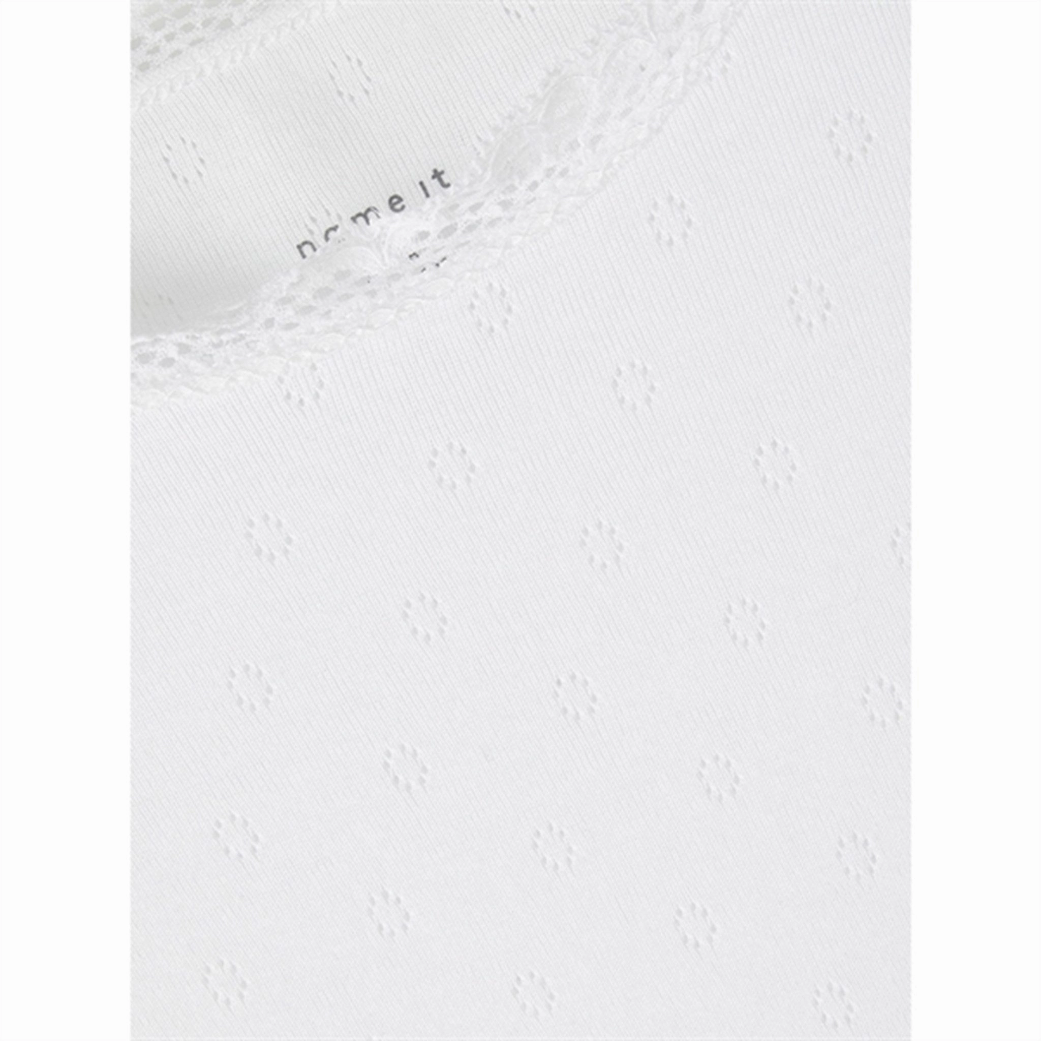 Name it Bright White Fraluna Slim T-Shirt All-day Comfort