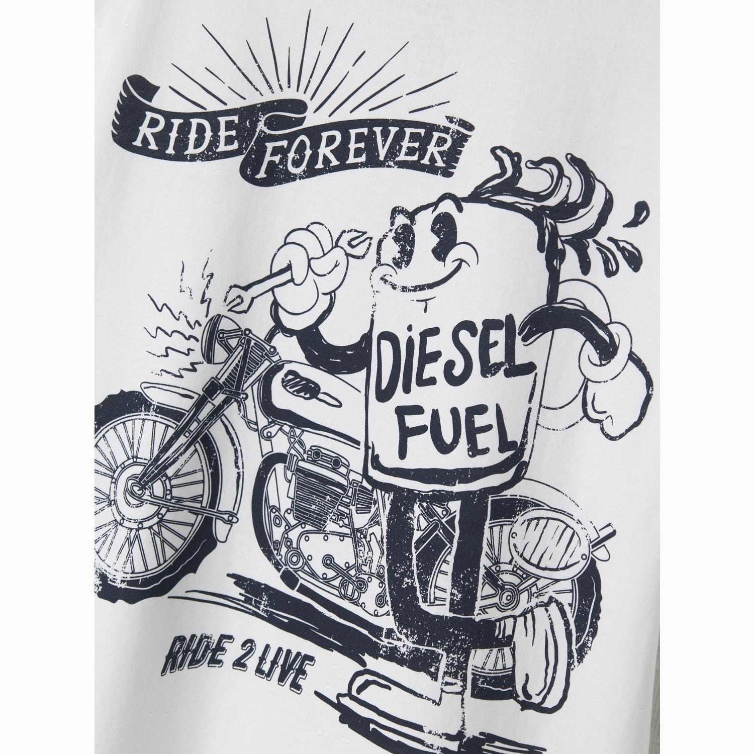 Name It Bright White Habo Regular T-Shirt Non Iron Finish Minimalist Look